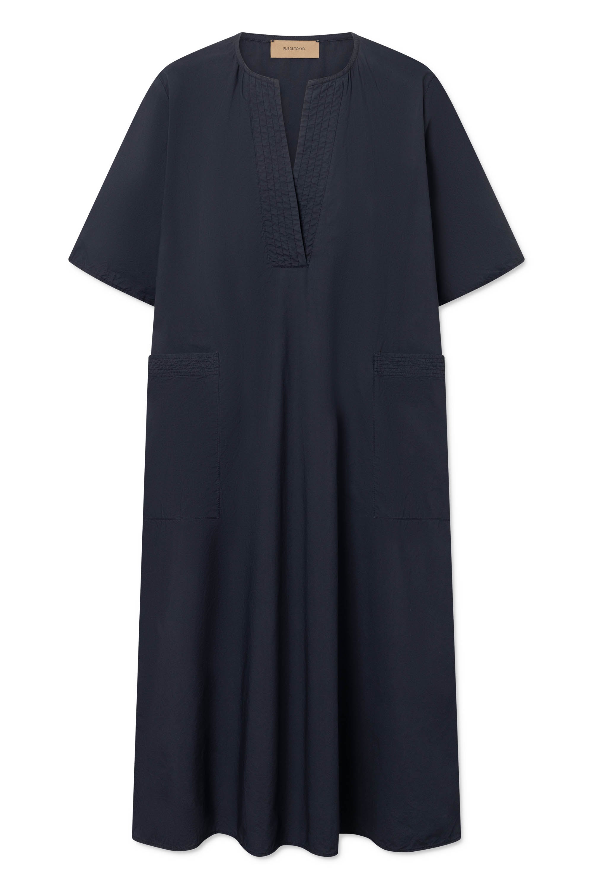 Rue de Tokyo DESI GMTD POPLIN Dresses DARK NAVY
