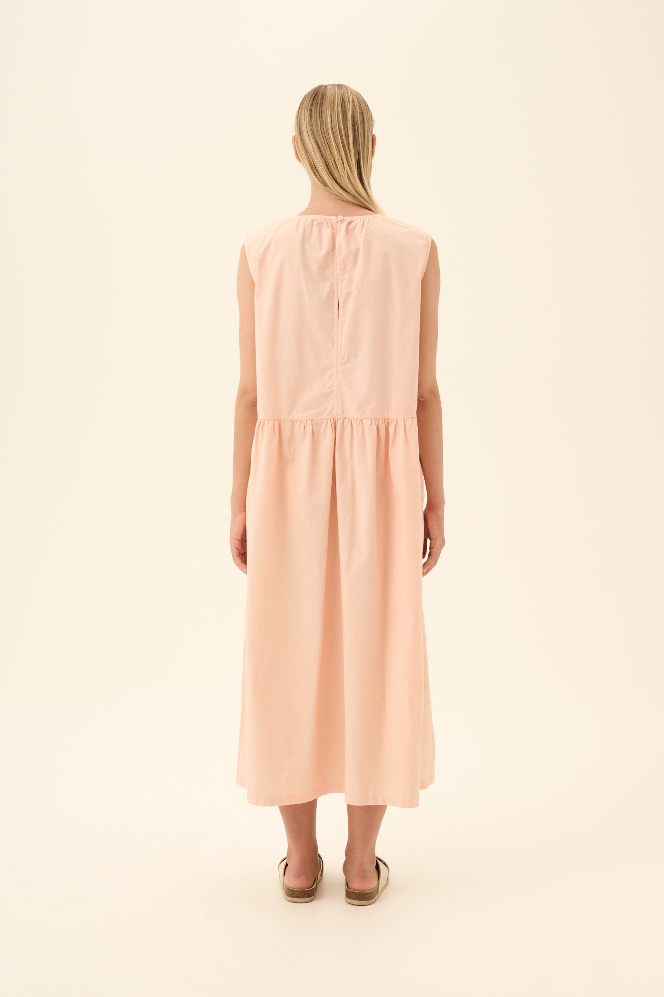 Rue de Tokyo DIANE GMTD POPLIN Dresses BEIGE ROSE