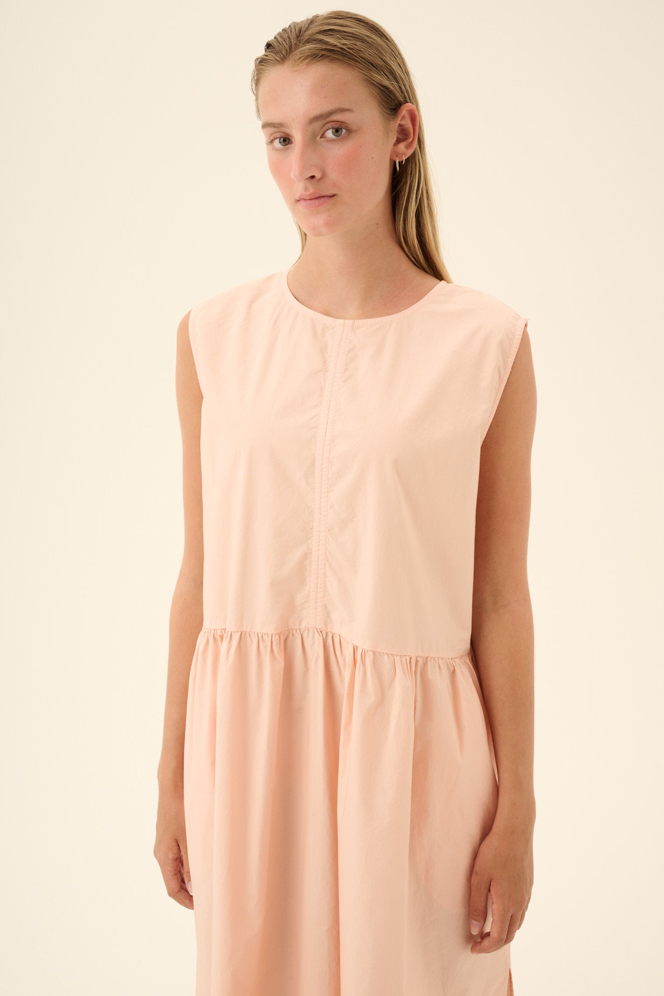 Rue de Tokyo DIANE GMTD POPLIN Dresses BEIGE ROSE