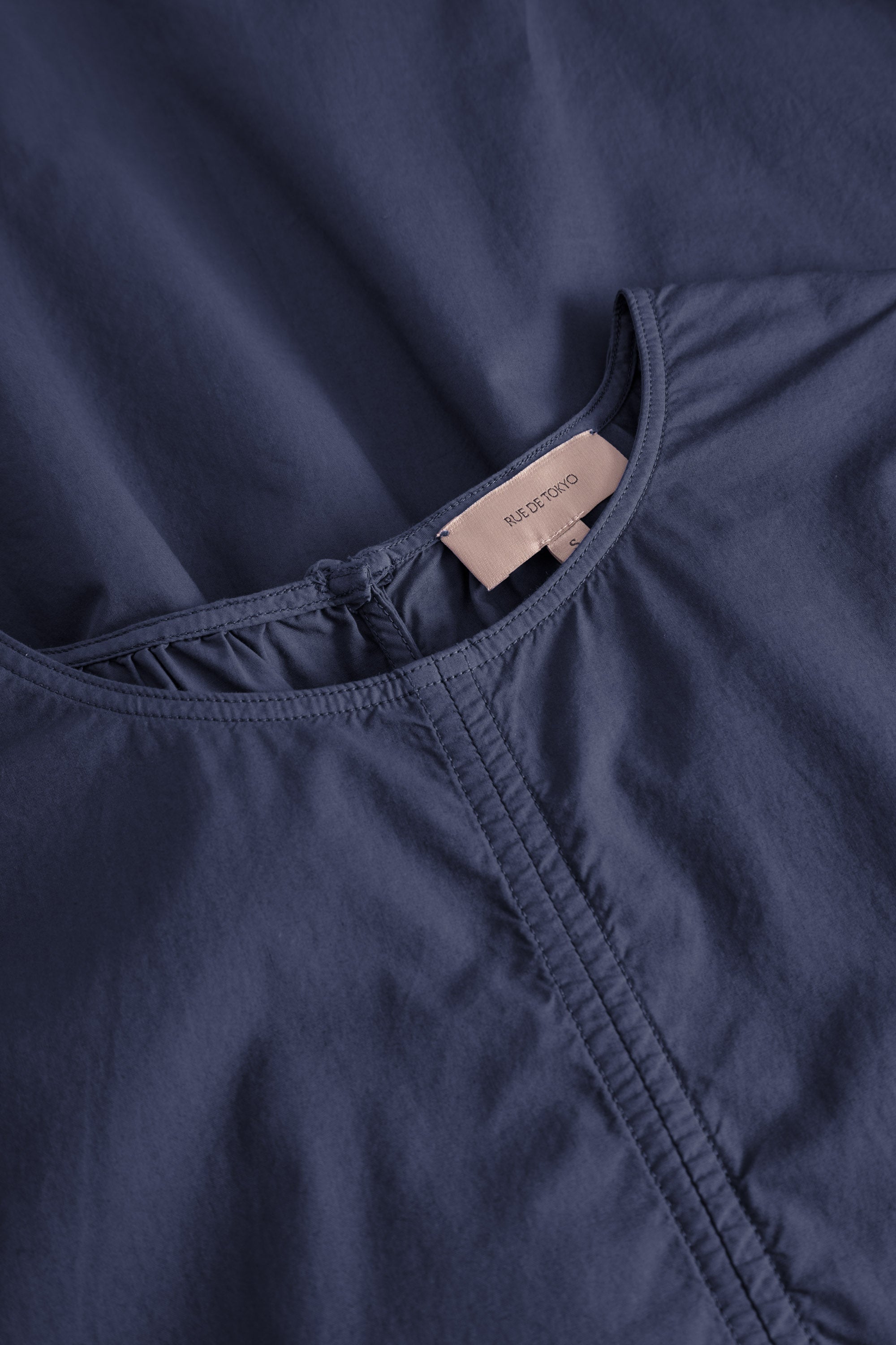 Rue de Tokyo DIANE GMTD POPLIN Dresses DARK NAVY