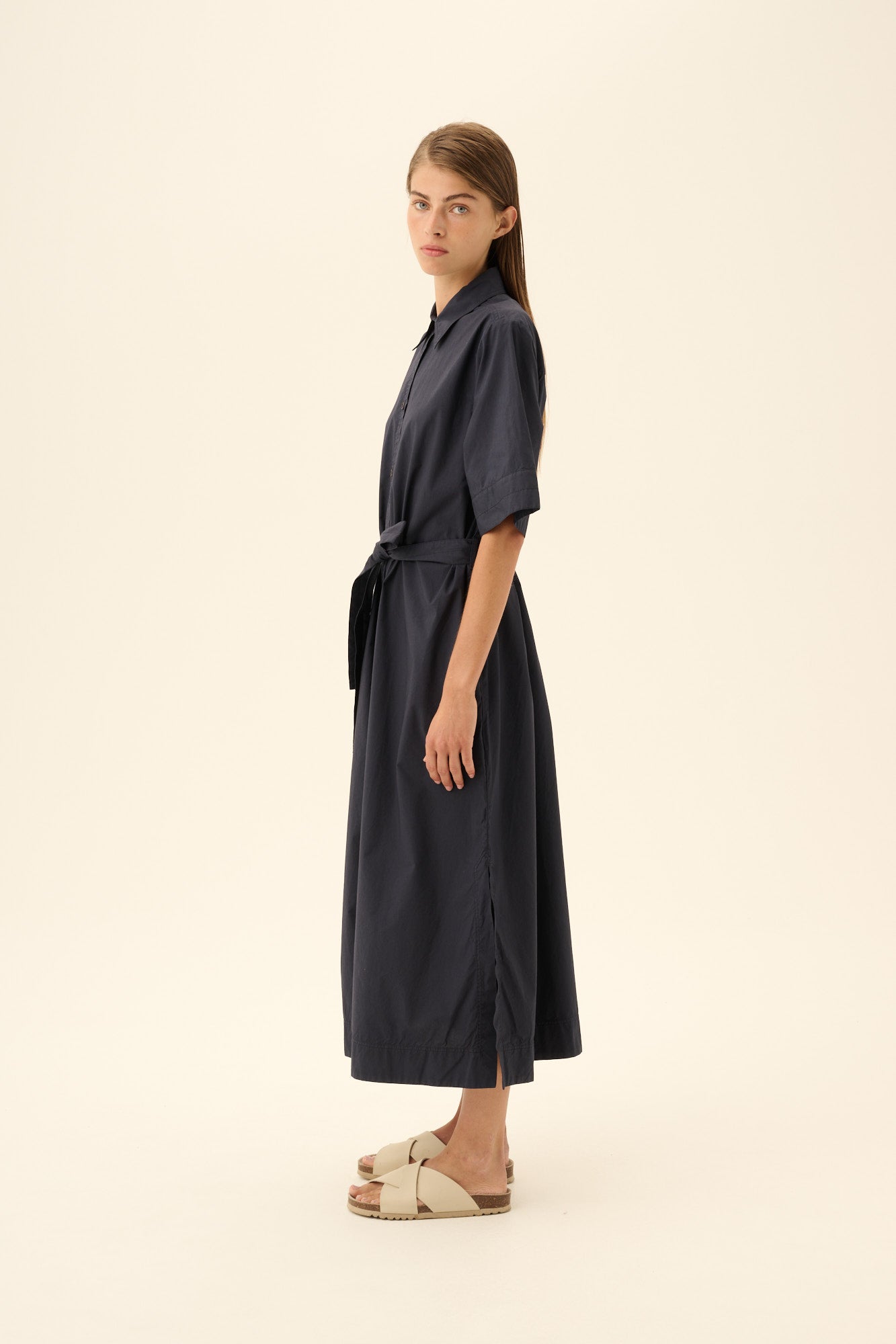 Rue de Tokyo DIDI GMTD POPLIN Dresses DARK NAVY