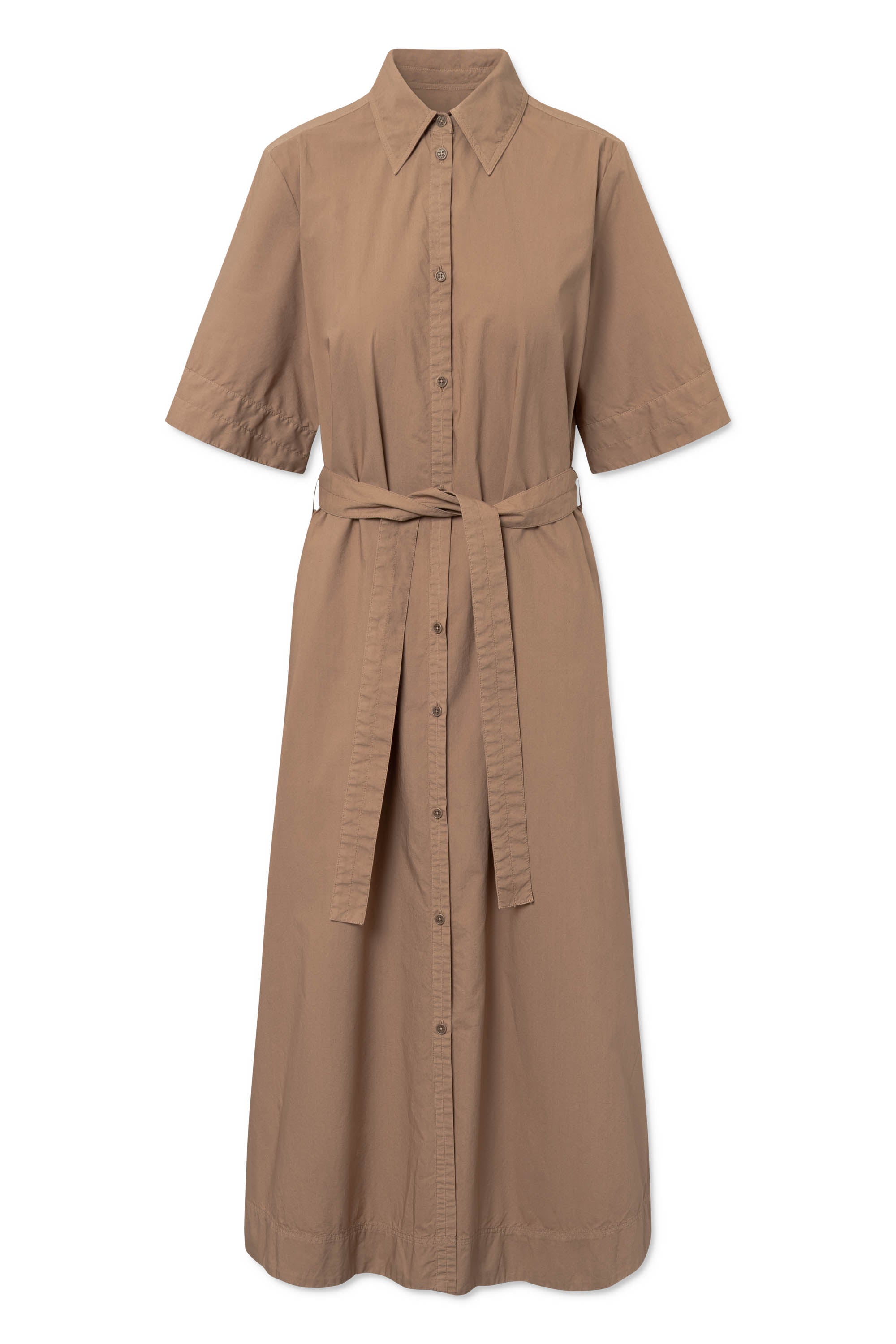 Rue de Tokyo DIDI GMTD POPLIN Dresses MOCHA