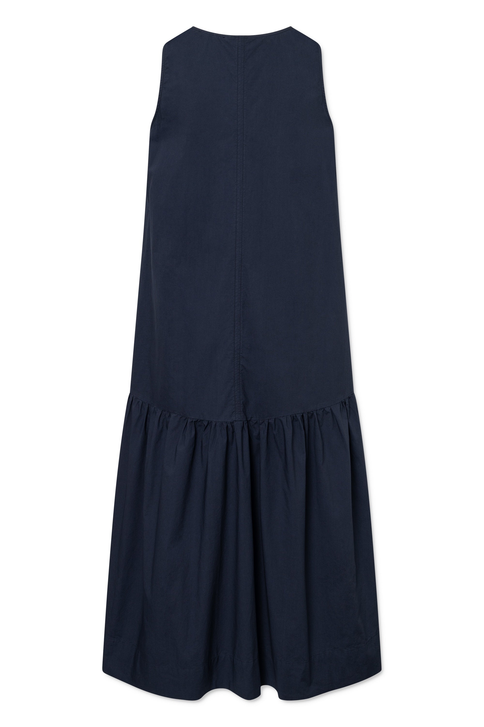Rue de Tokyo DODDA ORGANIC GARMENT DYED POPLIN Dresses DARK NAVY