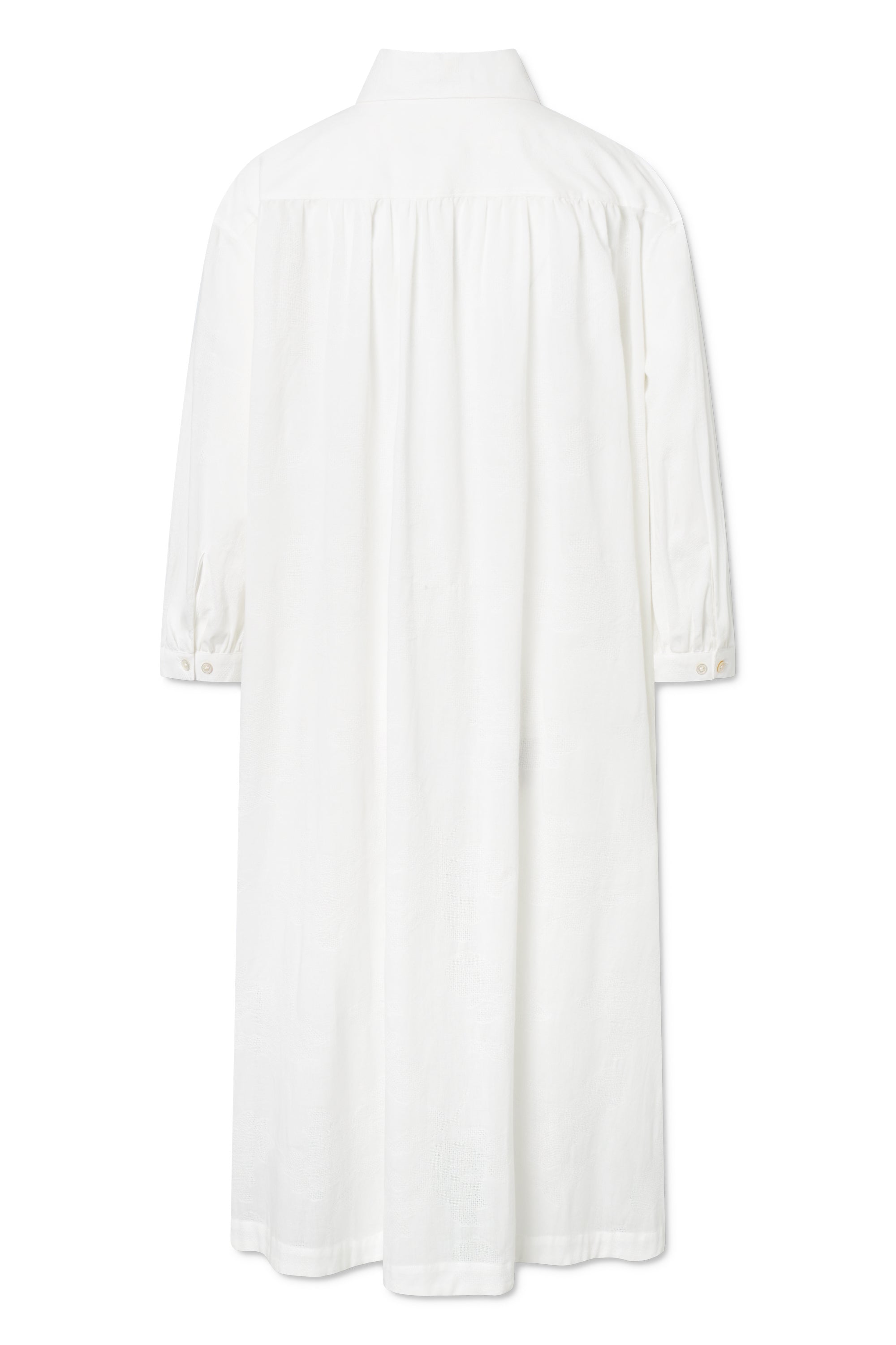 Rue de Tokyo DOUKU TRANSPARENT FLOWER Dresses WHITE