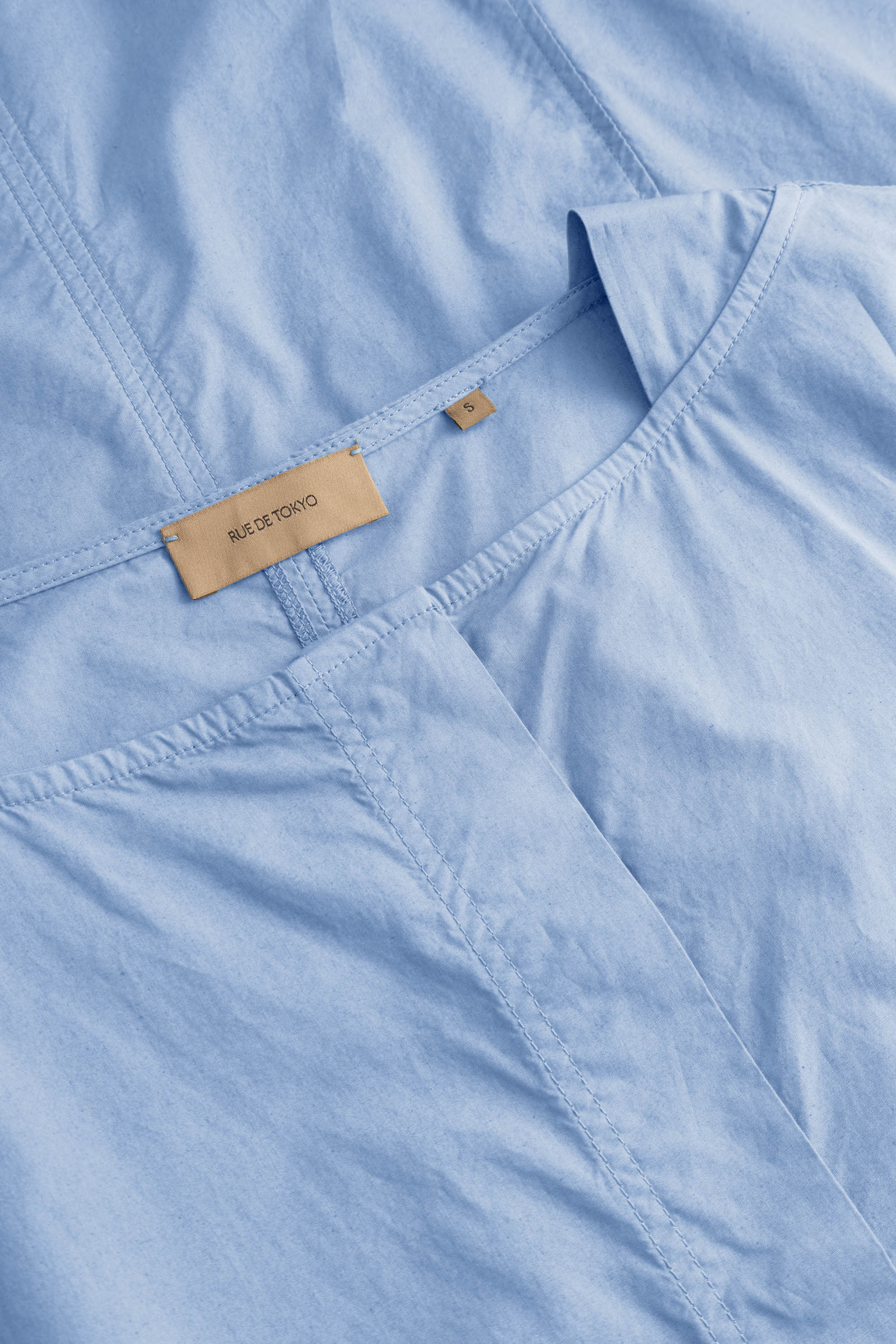 Rue de Tokyo DOXY GMTD POPLIN Dresses DELLA ROBBIA BLUE
