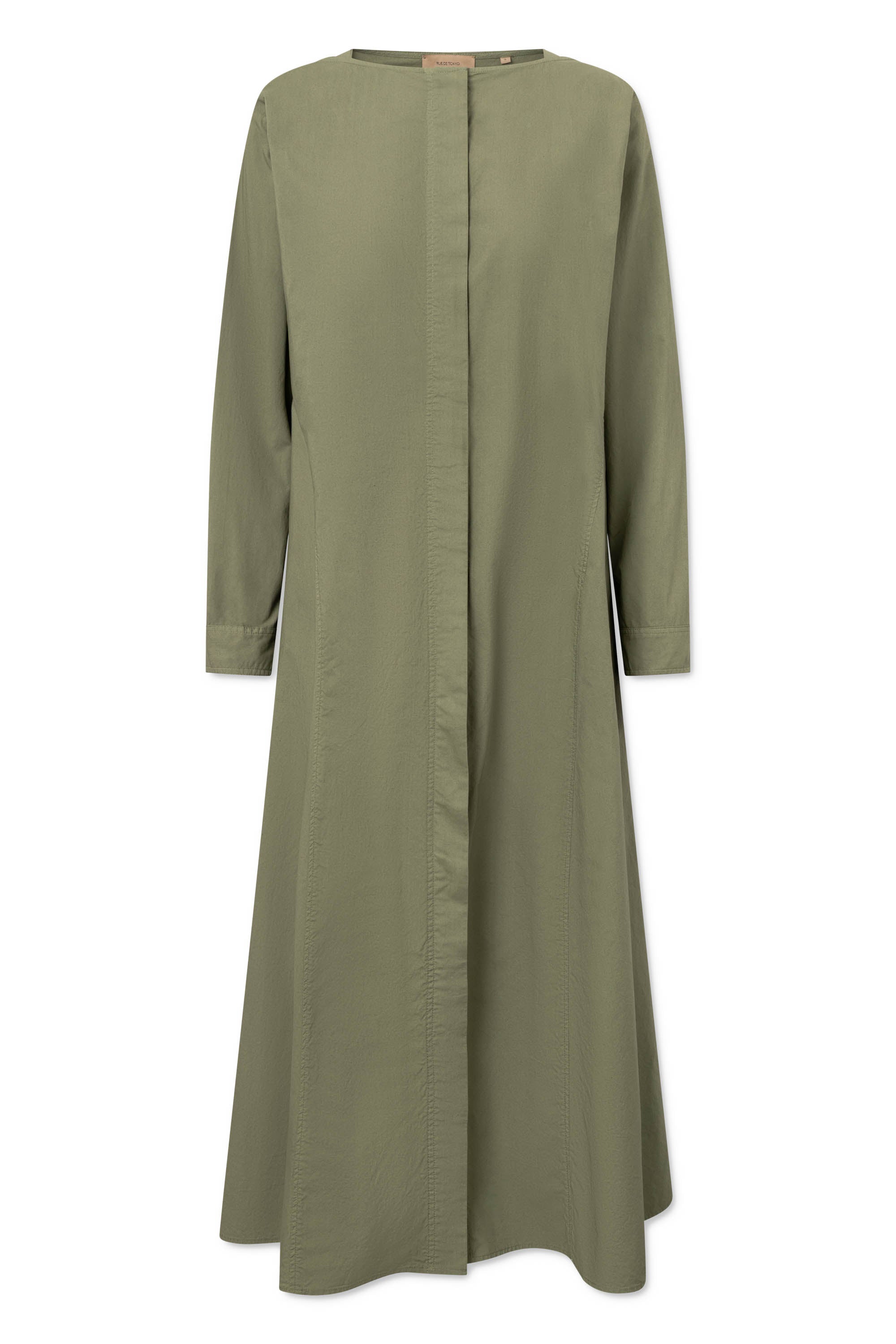 Rue de Tokyo DOXY GMTD POPLIN Dresses MOSS GREEN