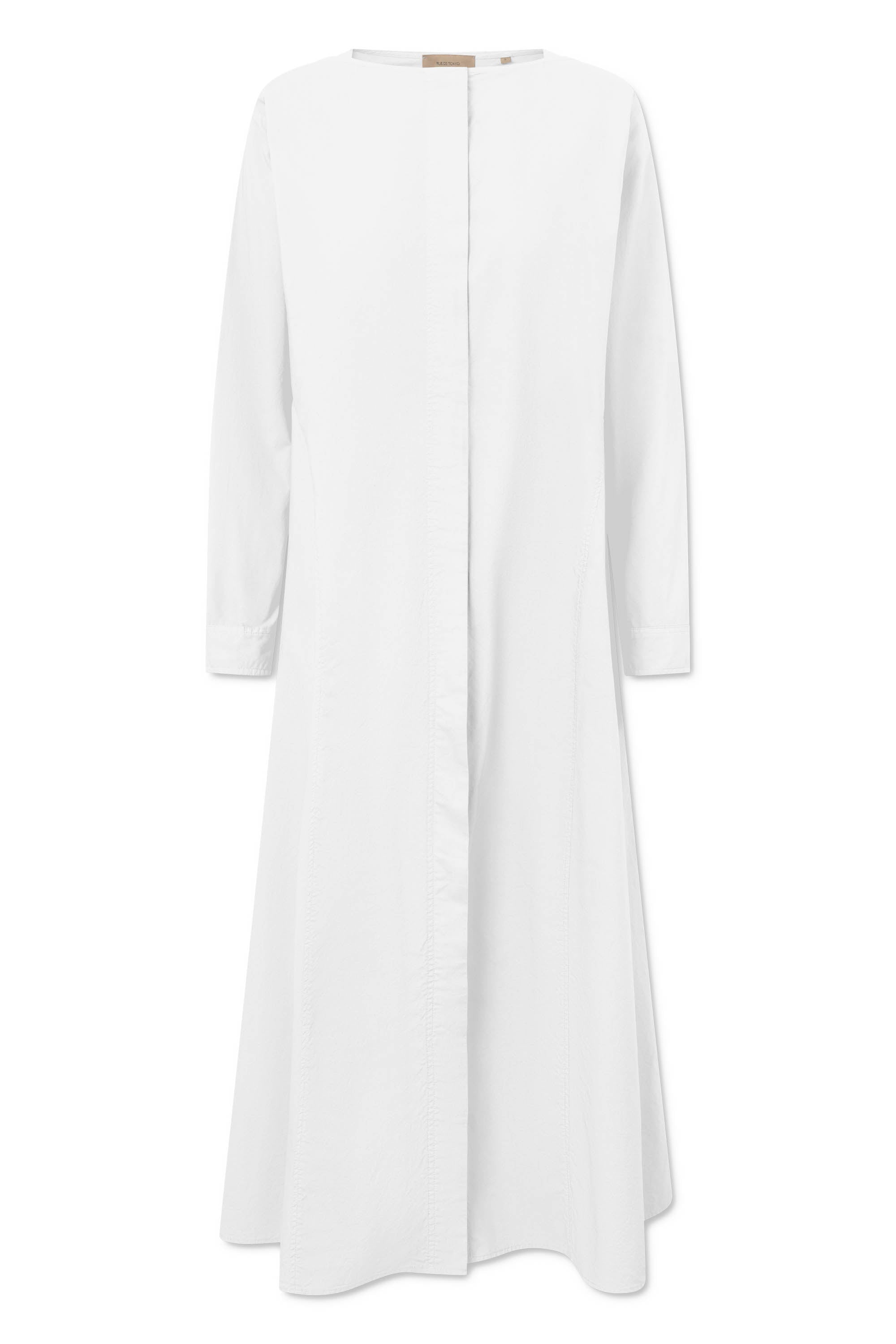 Rue de Tokyo DOXY GMTD POPLIN Dresses WHITE