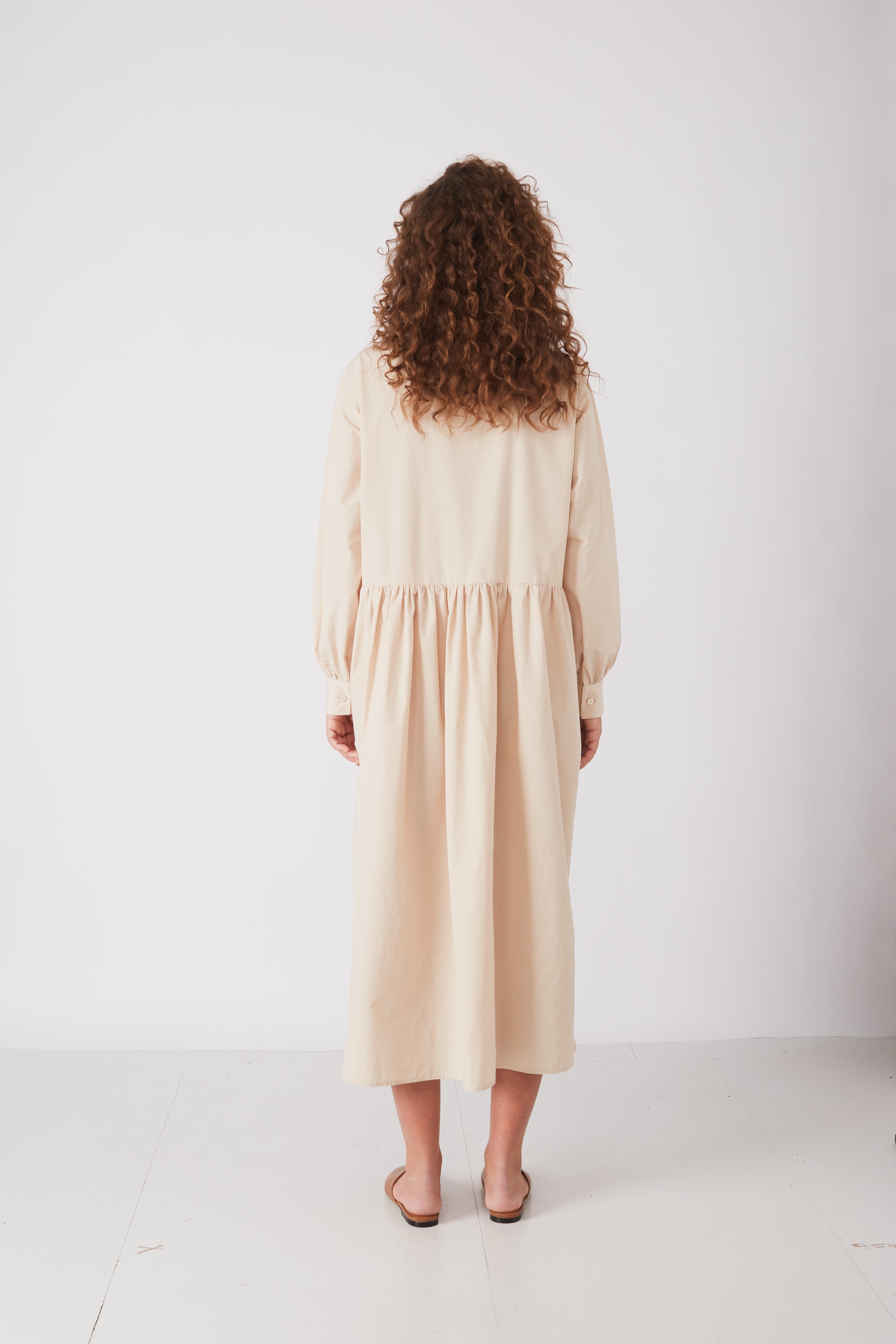 Rue de Tokyo DREW DRESS BEIGE DRESSES BEIGE