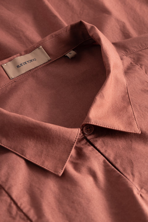 Rue de Tokyo DREW DRESS DARK ROUGE DRESSES DARK ROUGE