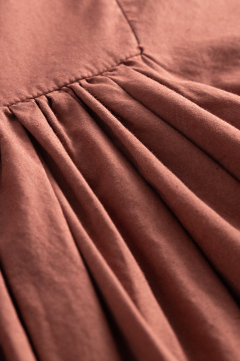 Rue de Tokyo DREW DRESS DARK ROUGE DRESSES DARK ROUGE