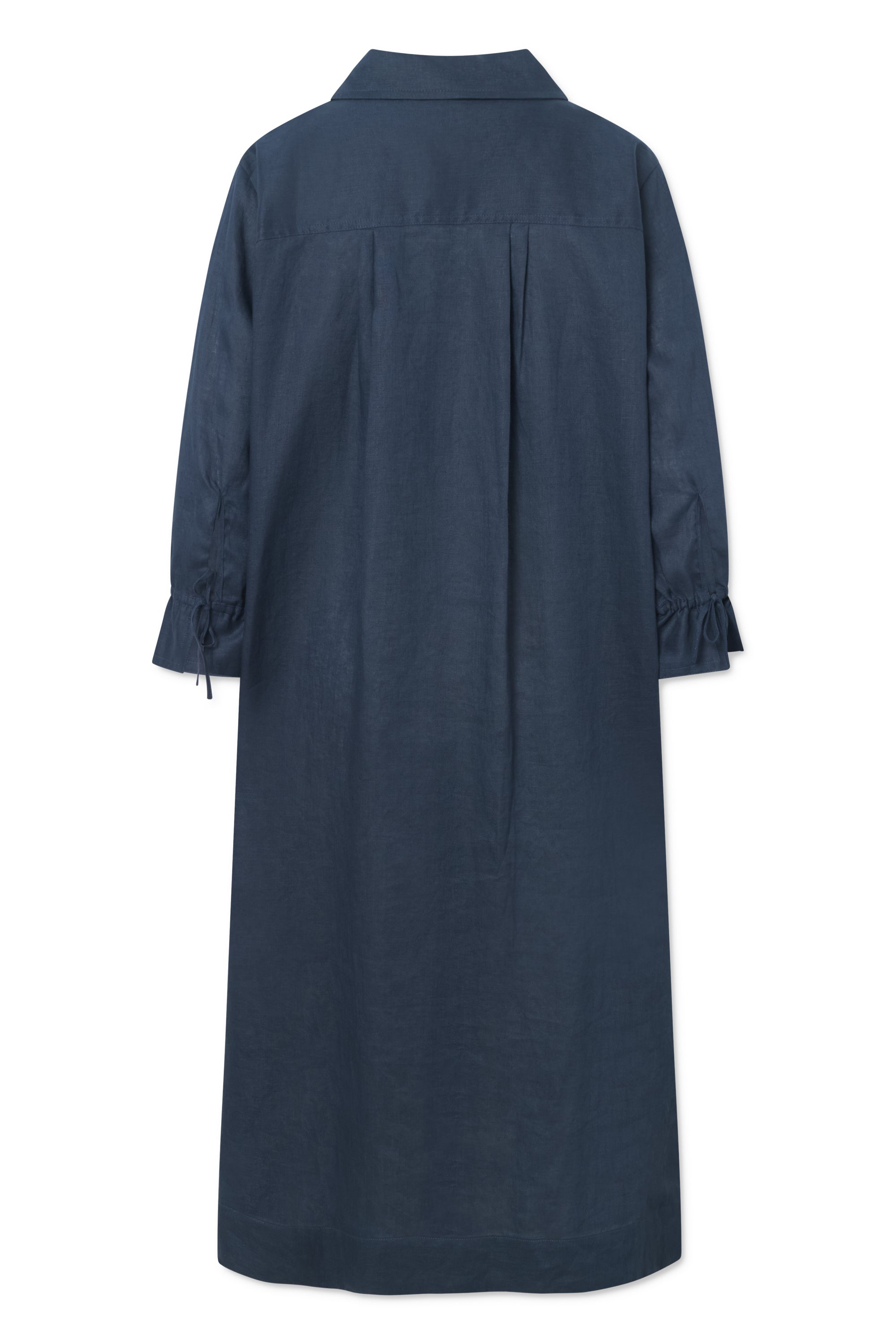 Rue de Tokyo DURI SOLID LINEN Dresses NAVY
