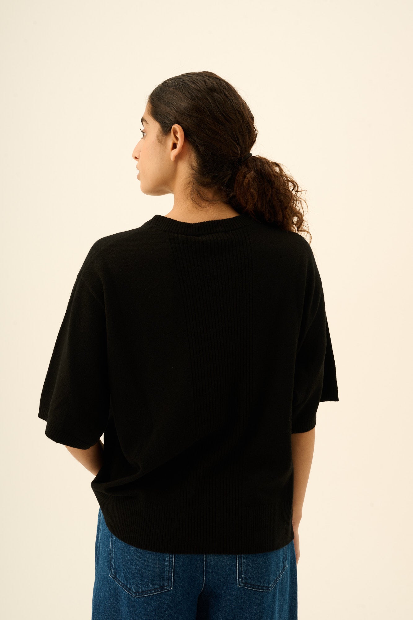 Rue de Tokyo KARA MERINO Sweater BLACK