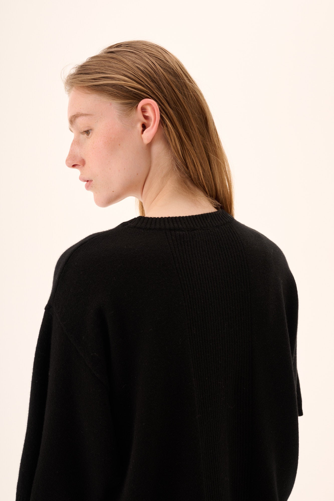 Rue de Tokyo KARA MERINO T-Shirts BLACK