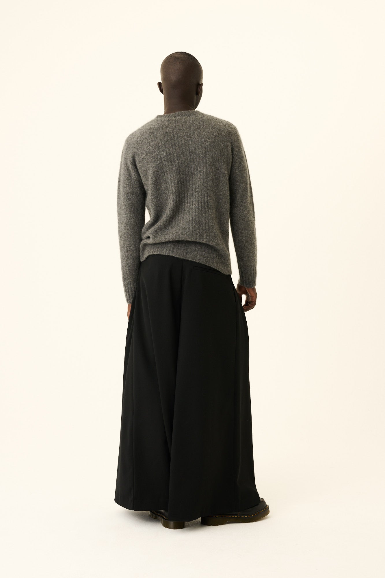 Rue de Tokyo KARLOS CASHMERE SILK Sweater GREY