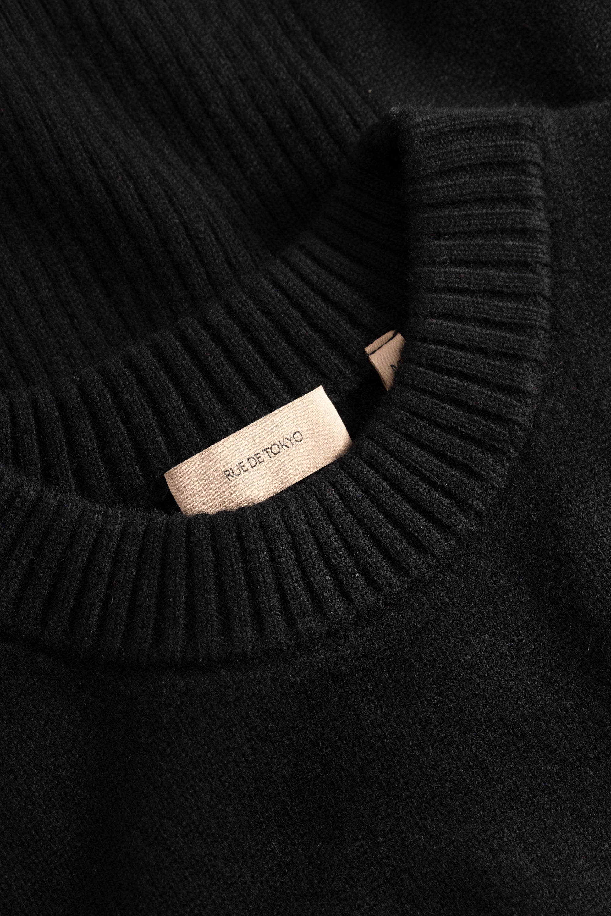 Rue de Tokyo KARLOS MERINO Sweater BLACK