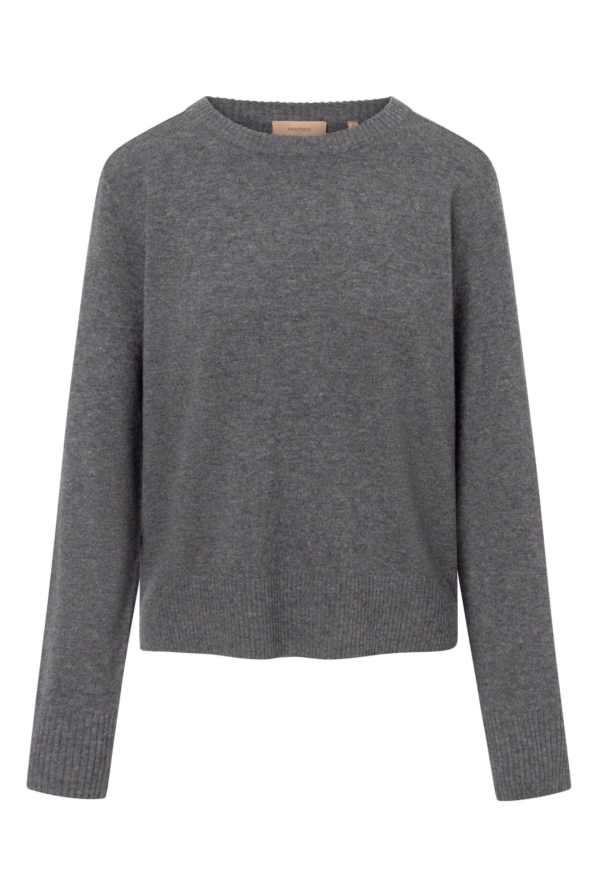 Rue de Tokyo KARRIE MERINO Blouses GREY MELANGE