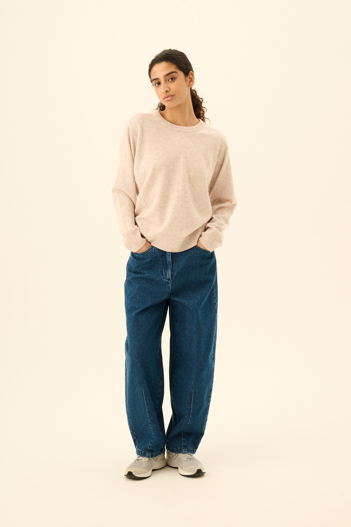 Rue de Tokyo KARRIE MERINO Sweater BEIGE MELANGE