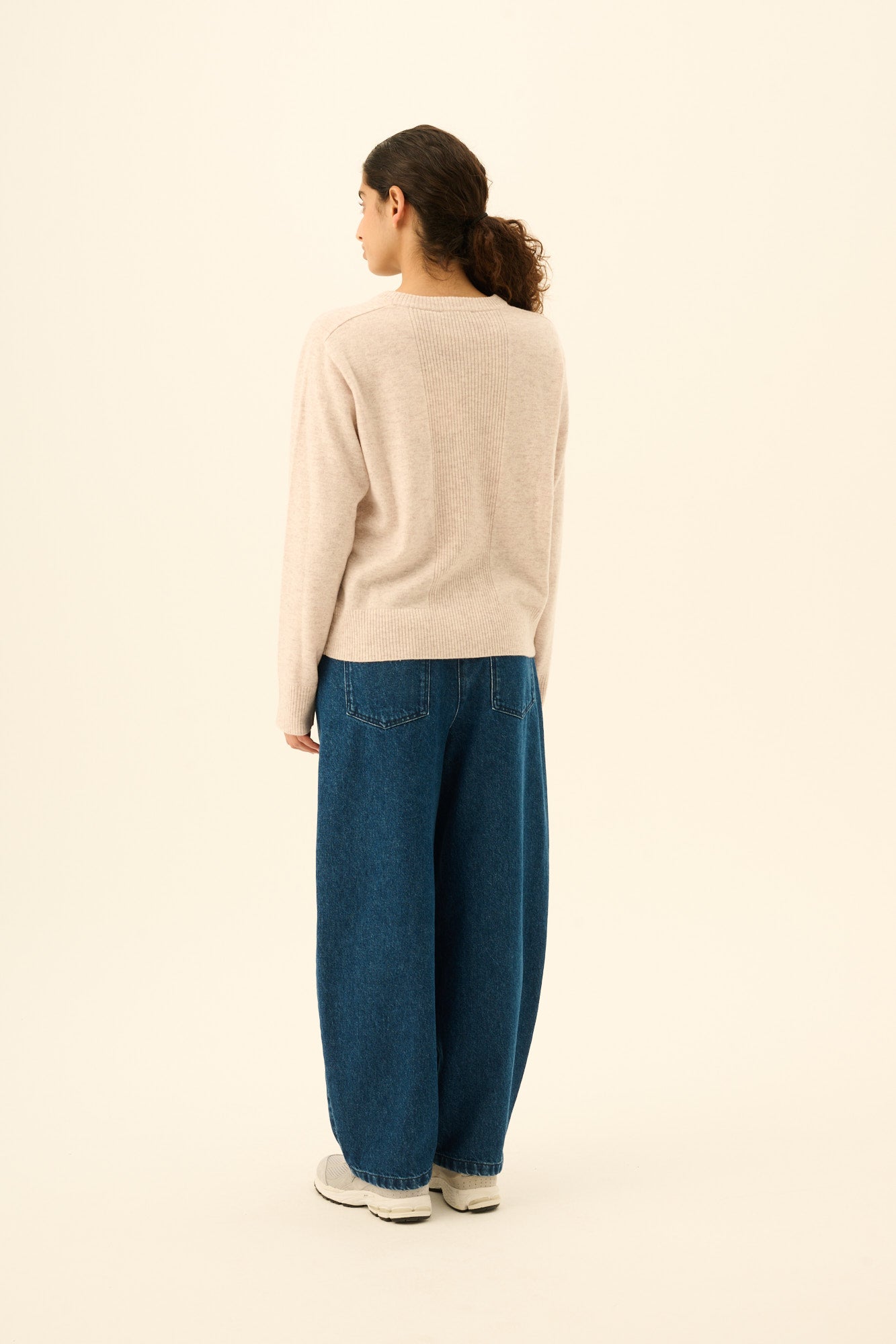Rue de Tokyo KARRIE MERINO Sweater BEIGE MELANGE