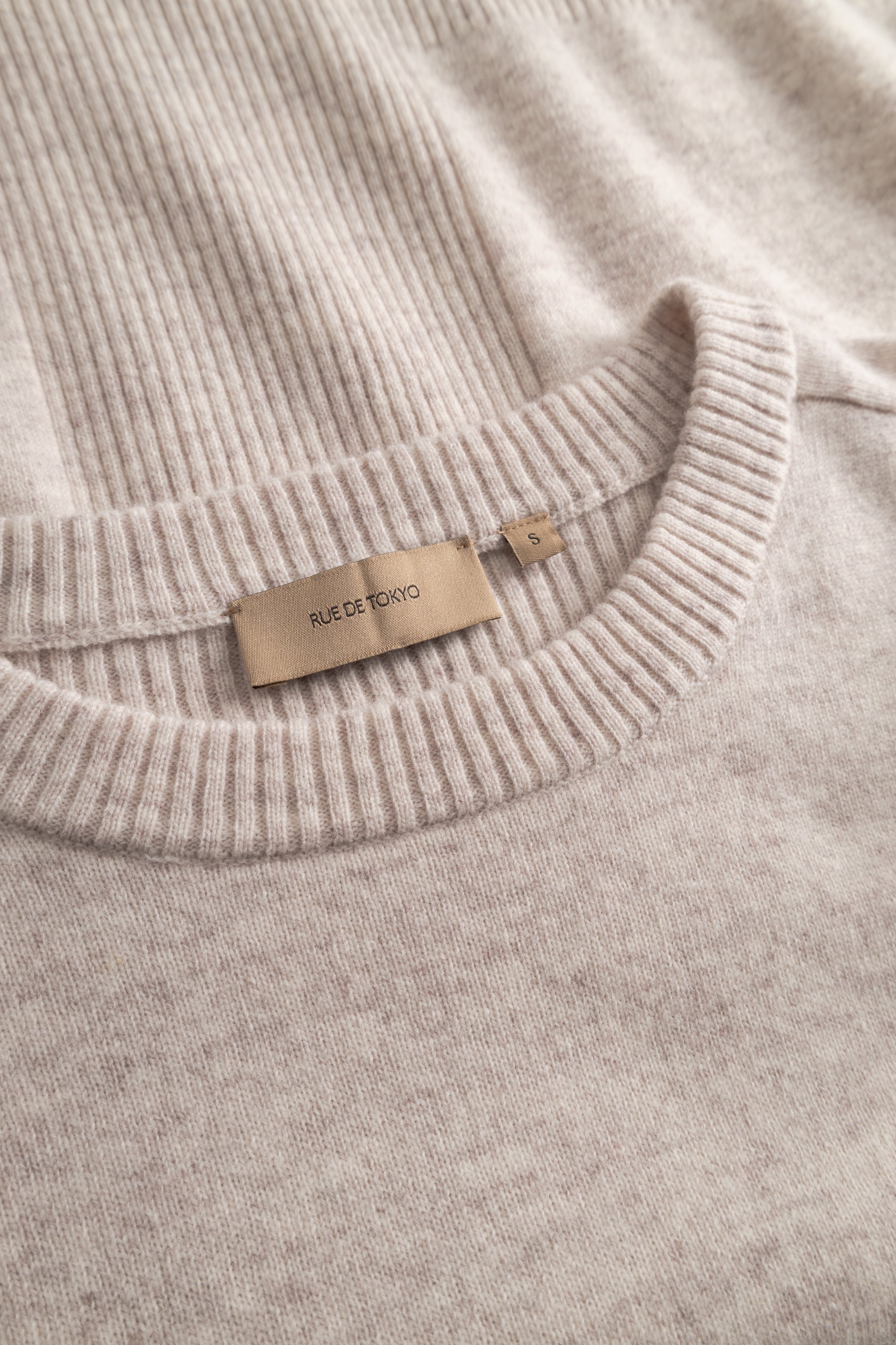 Rue de Tokyo KARRIE MERINO Sweater BEIGE MELANGE