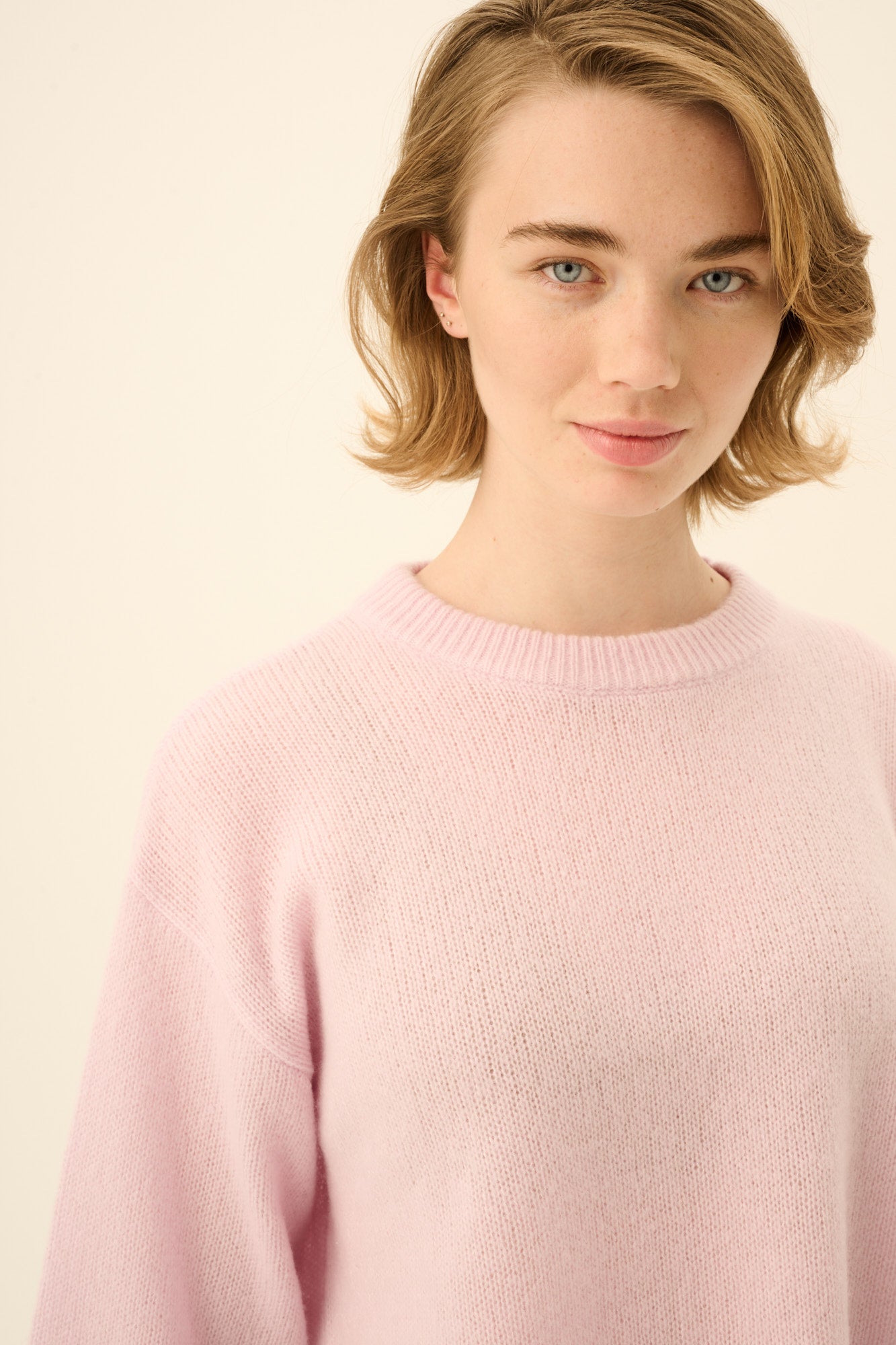 Rue de Tokyo KATH CASHMERE SIILK Sweater SOFT LAVENDER