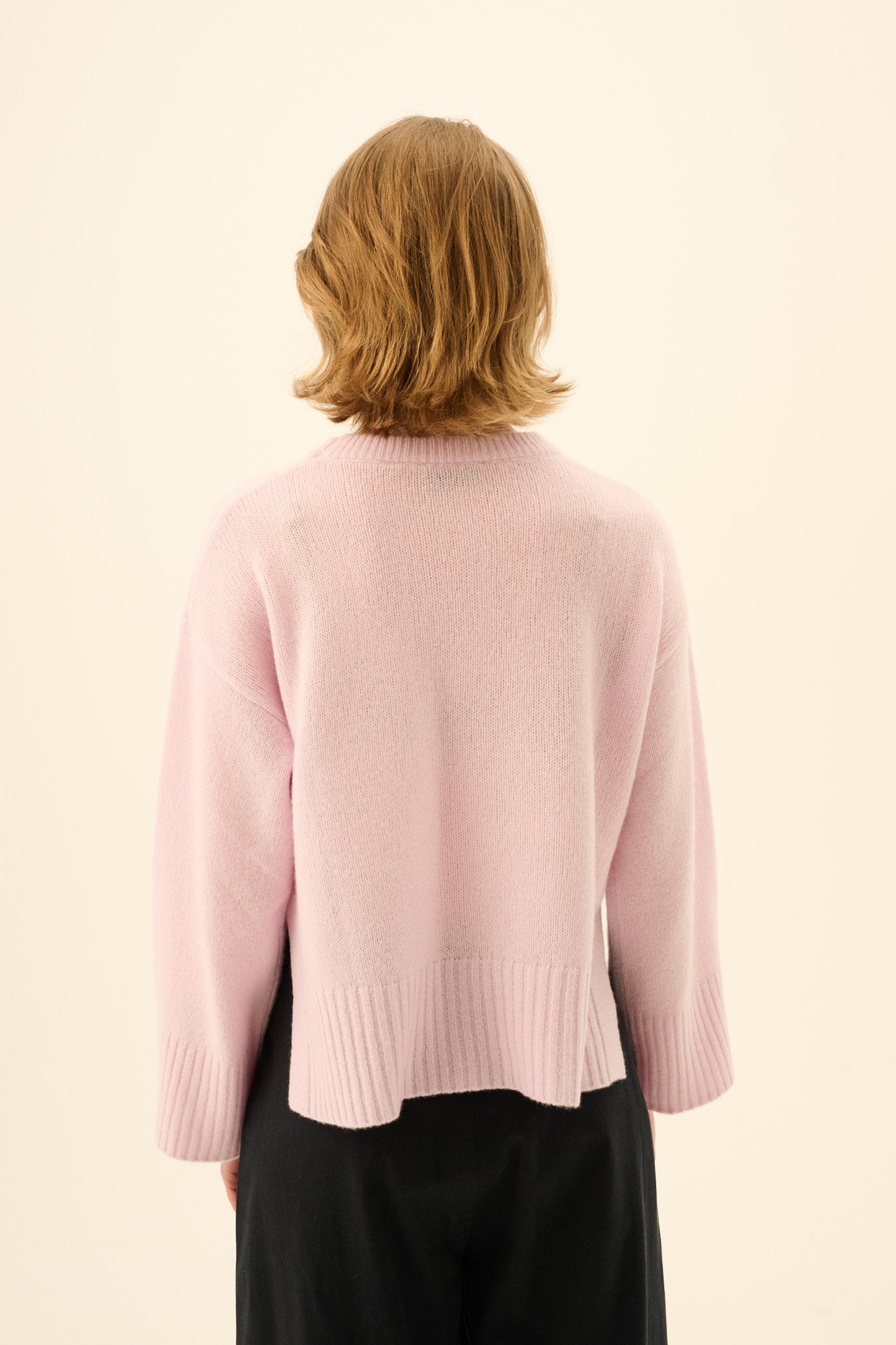 Rue de Tokyo KATH CASHMERE SIILK Sweater SOFT LAVENDER