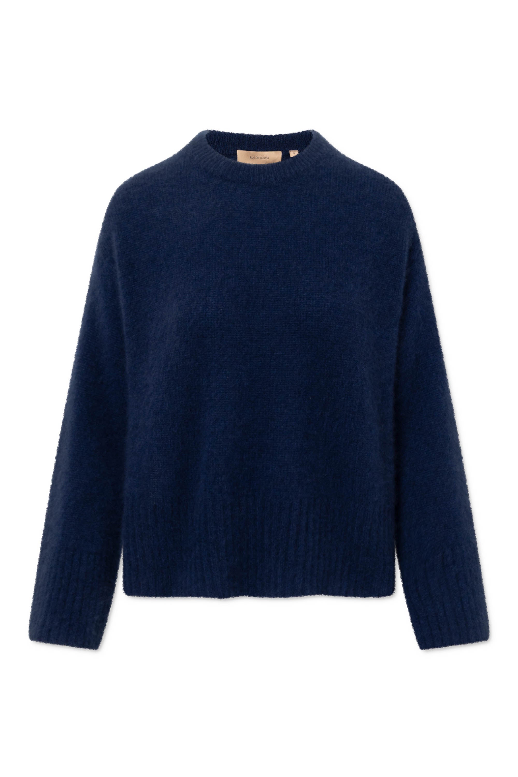 Rue de Tokyo KATH CASHMERE SILK Sweater ECLIPSE NAVY