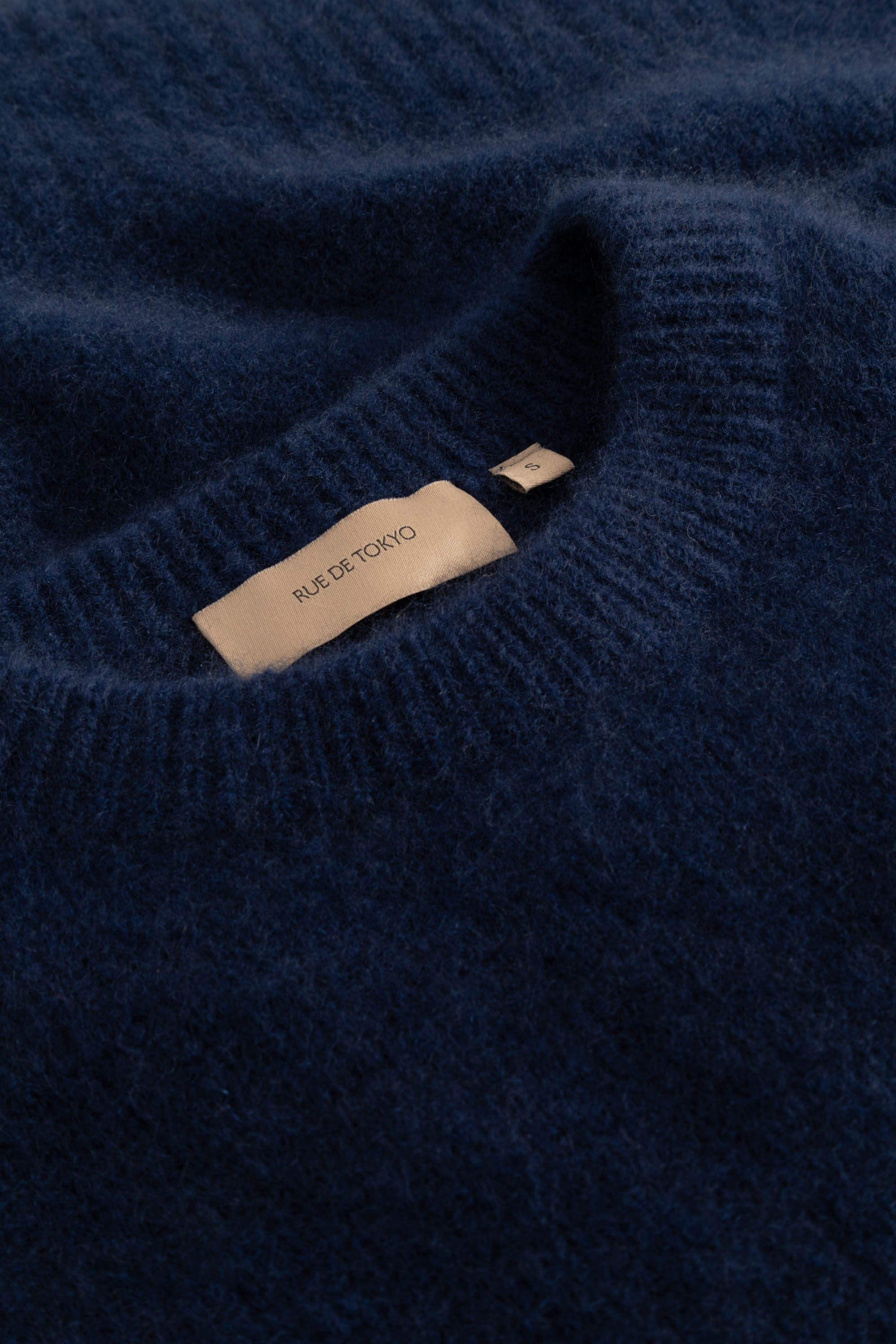 Rue de Tokyo KATH CASHMERE SILK Sweater ECLIPSE NAVY