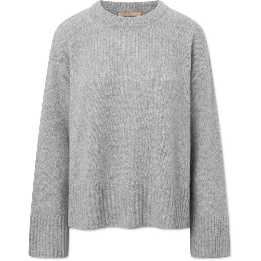 Rue de Tokyo KATH CASHMERE SILK Sweater FLINT