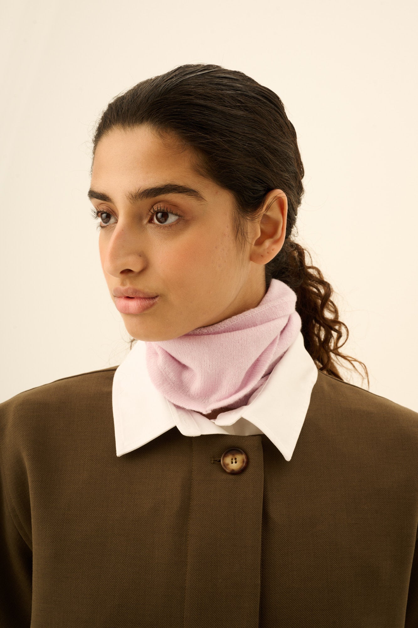 Rue de Tokyo KATUT CASHMERE SILK Scarf SOFT LAVENDER