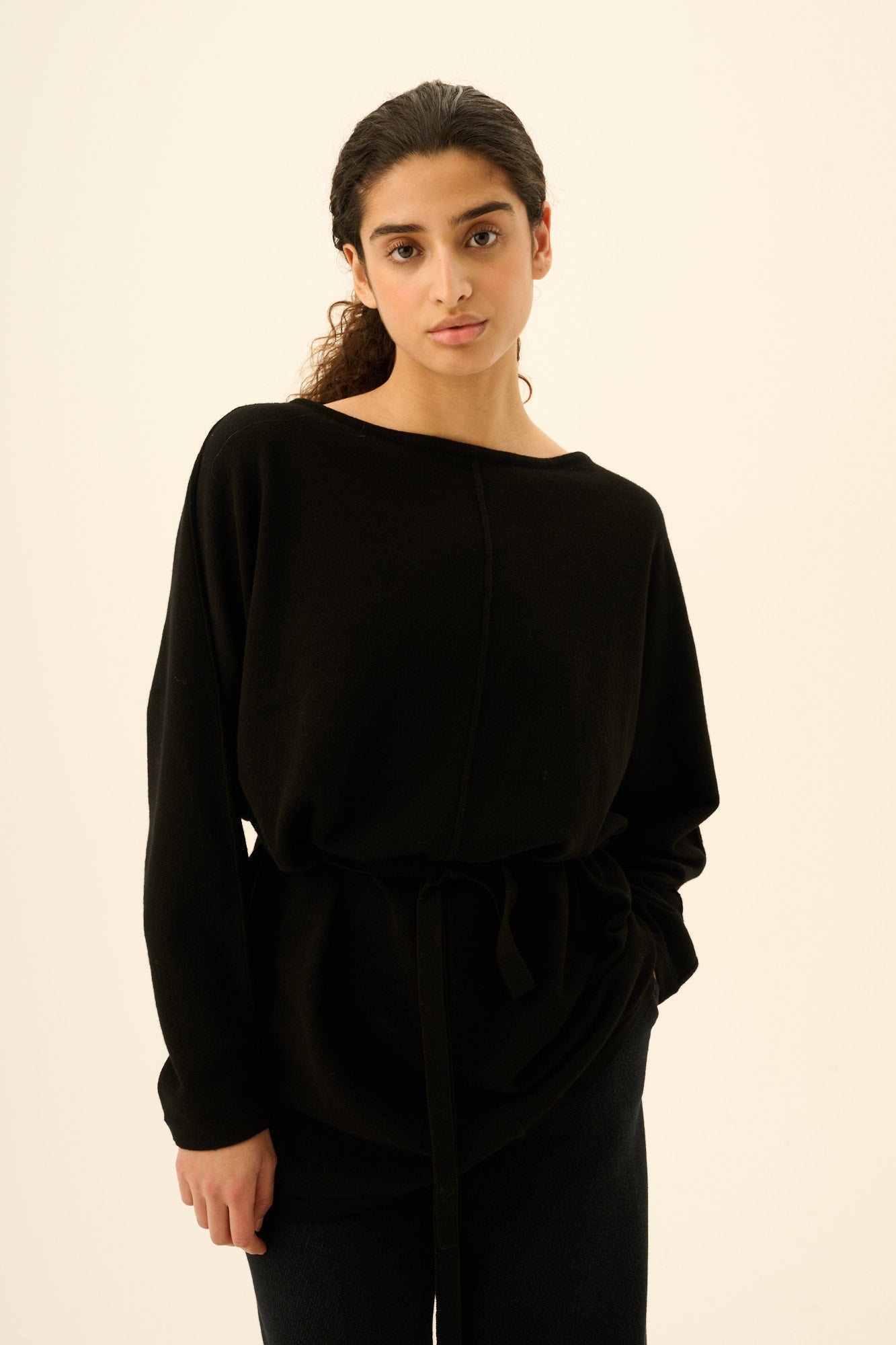 Rue de Tokyo KHLOE MERINO Sweater BLACK