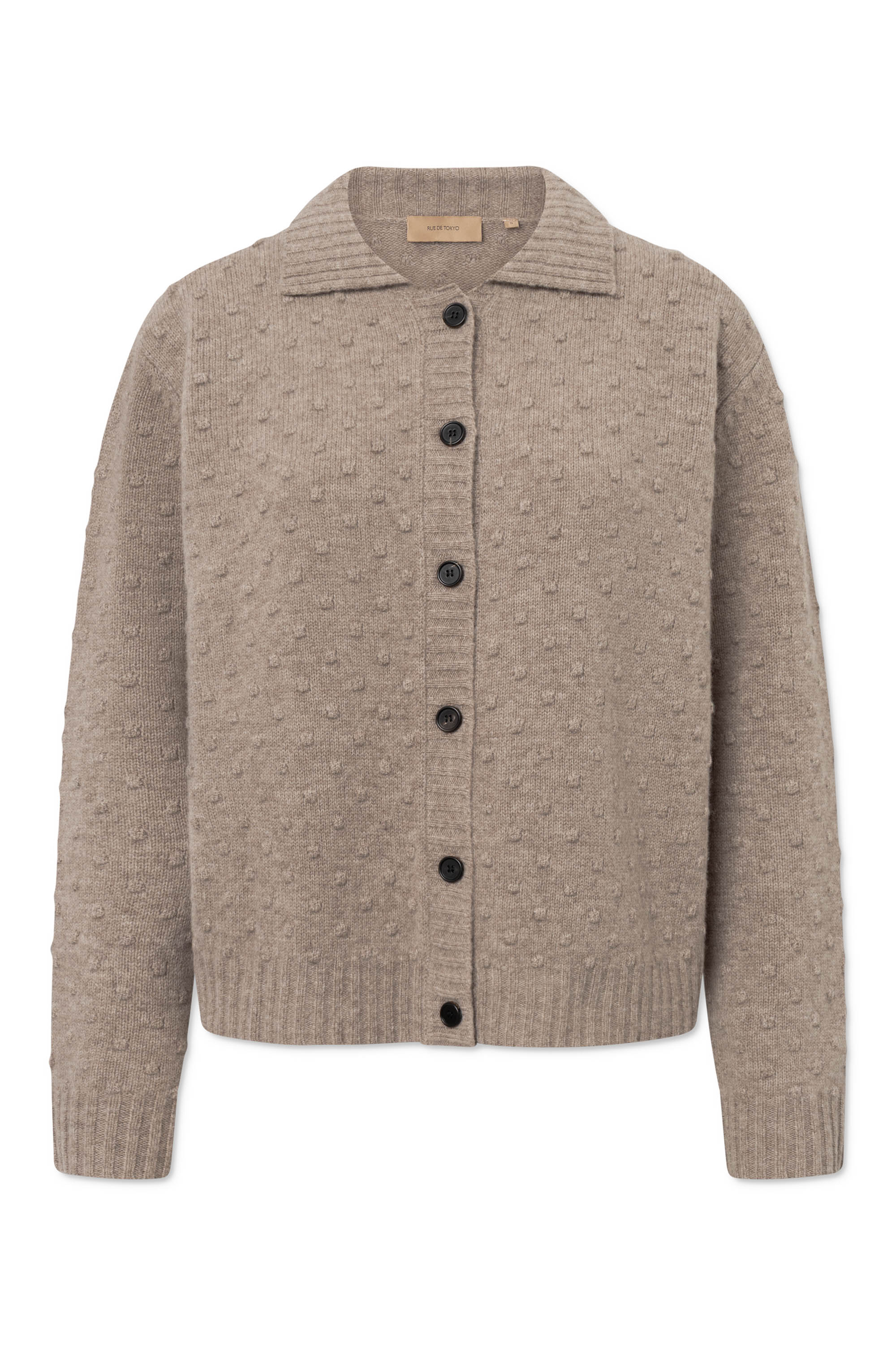 Rue de Tokyo KIAN MERINO Sweater TAUPE MELANGE