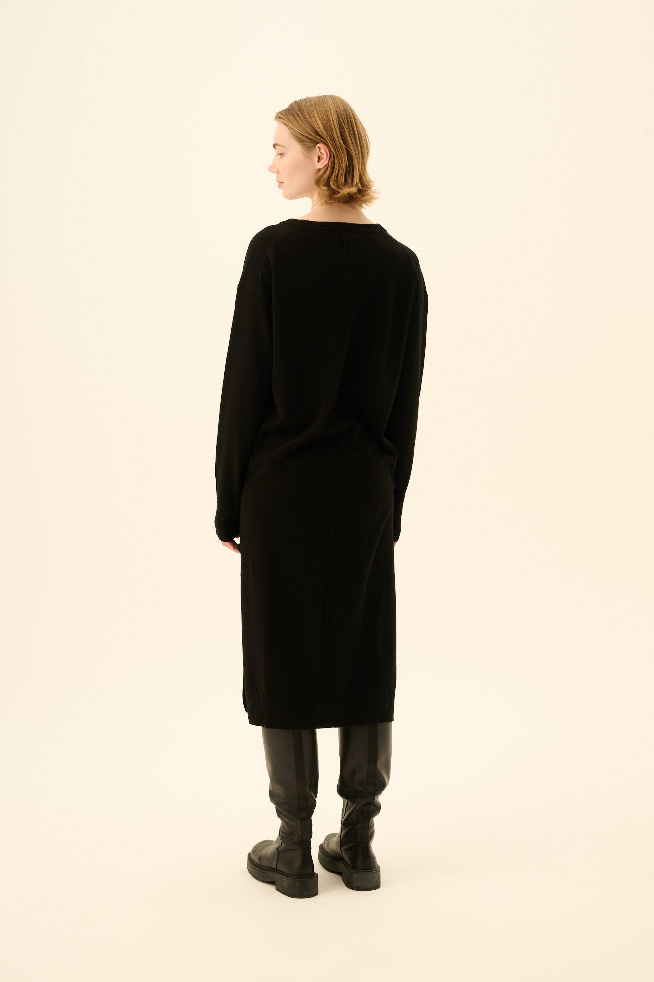 Rue de Tokyo KIKI MERINO Dresses BLACK