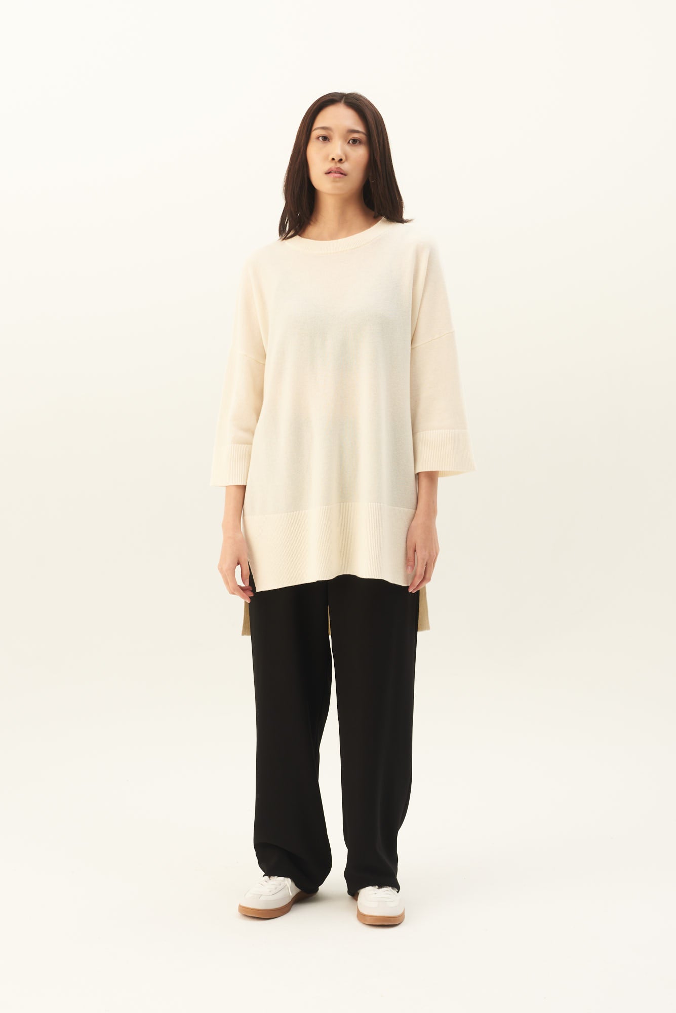 Rue de Tokyo KIKI SWEATER ALYSSUM SWEATER WHITE ALYSSUM