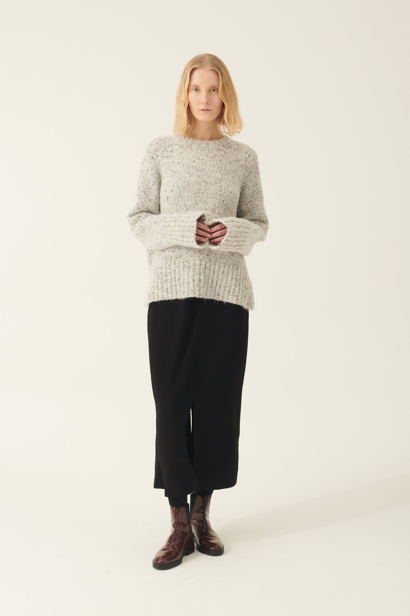 Rue de Tokyo KIM PUFF ALPACA KNIT SWEATER