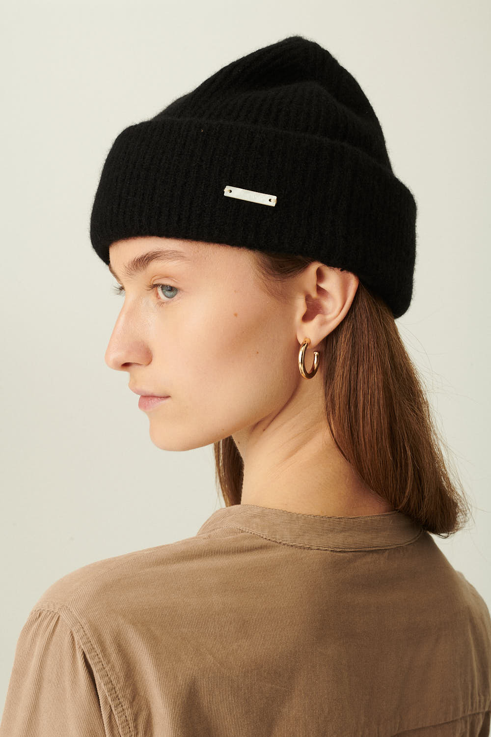 Rue de Tokyo KITTI CASHMERE SILK ACCESSORIES BLACK