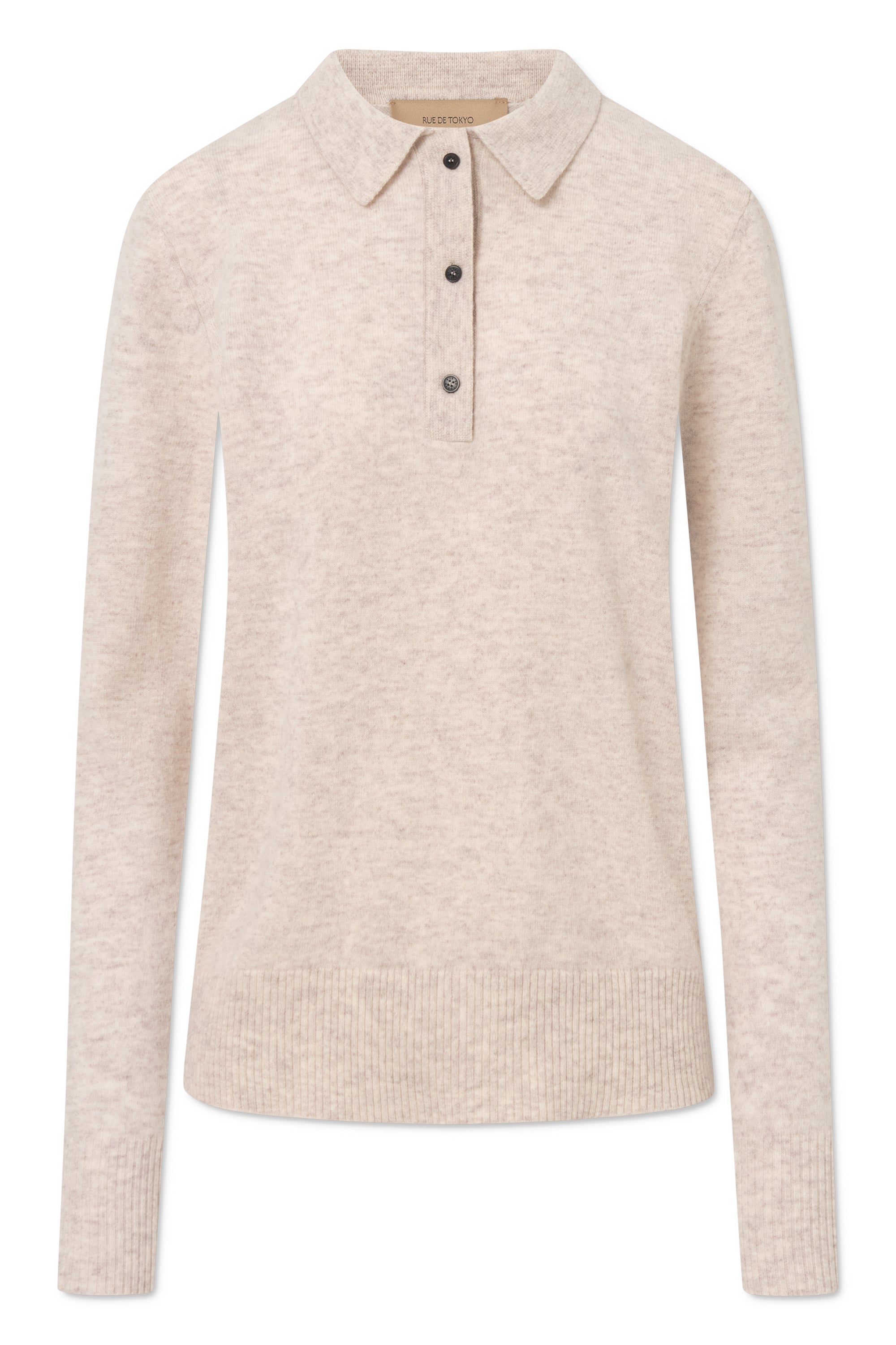 Rue de Tokyo KURA MERINO Sweater BEIGE MELANGE