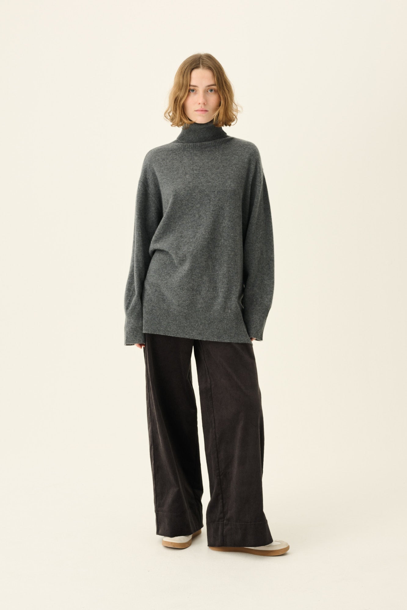 Rue de Tokyo KYLE ORGANIC MERINO WOOL Sweater GREY