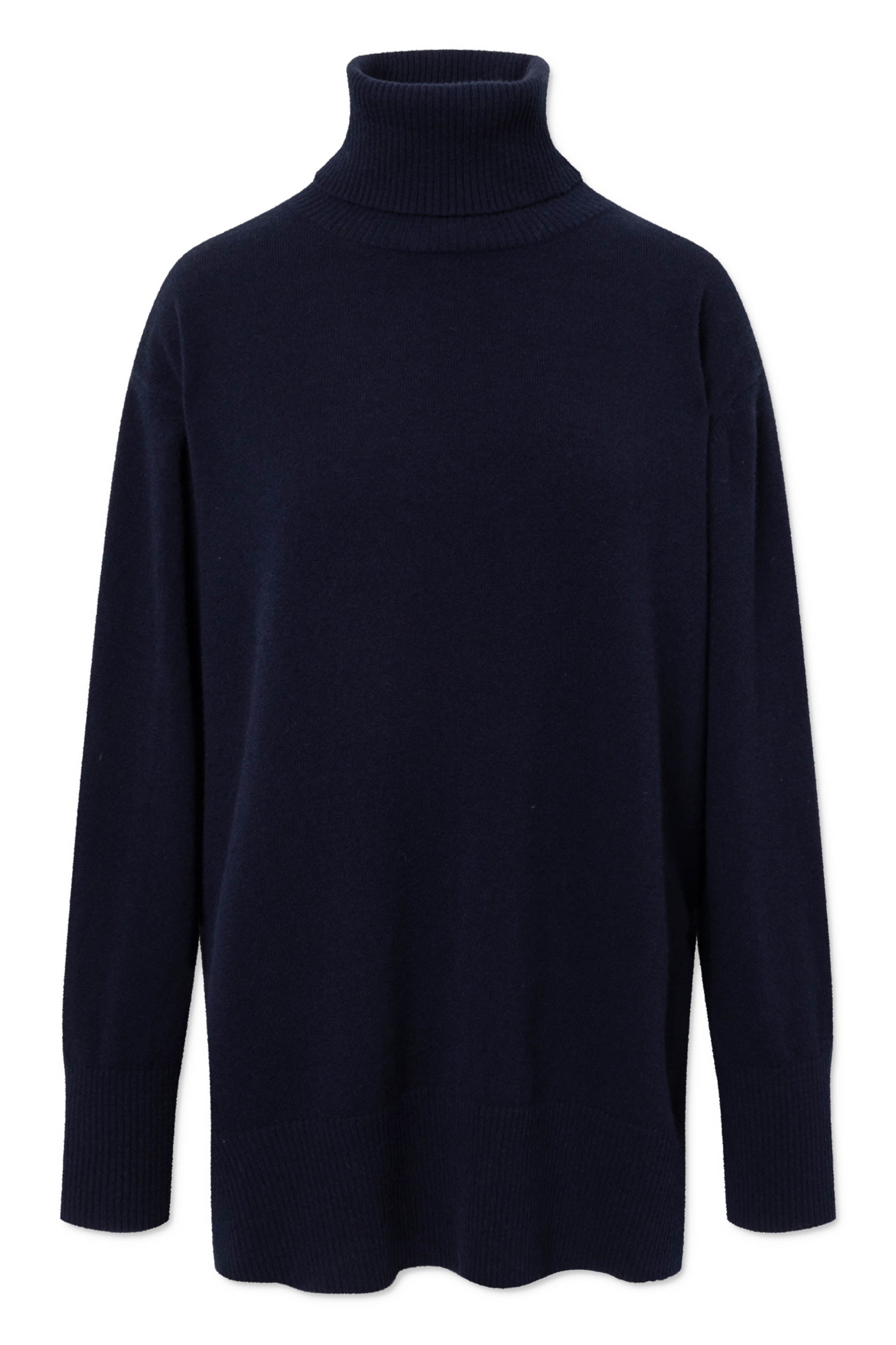 Rue de Tokyo KYLE ORGANIC MERINO WOOL Sweater NAVY