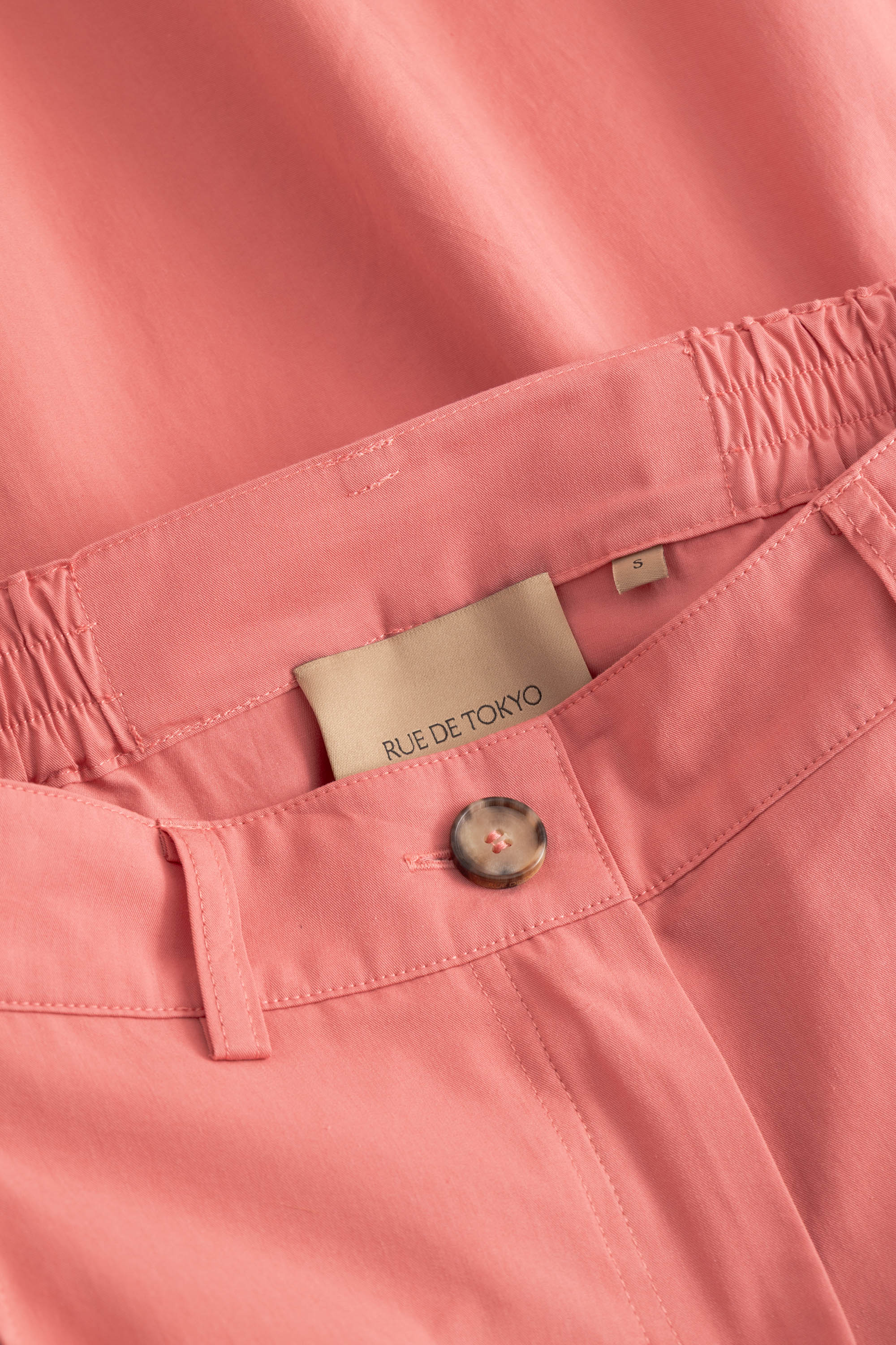 Rue de Tokyo PALILA MODAL POPLIN Skirts RASPBERRY RED