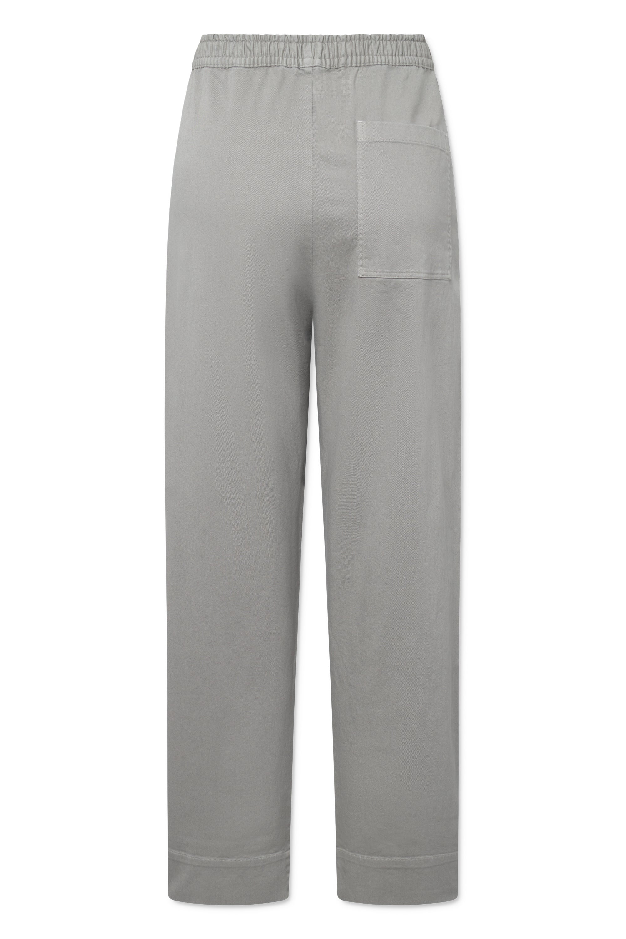 Rue de Tokyo PALLA GARMENT DYED TWILL PANTS ELEPHANT GREY
