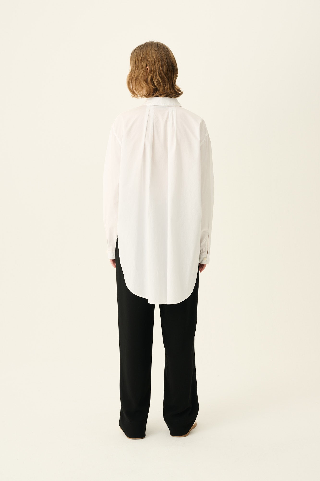 Rue de Tokyo PALLA RECYCLED HEAVY CREPE Pants BLACK