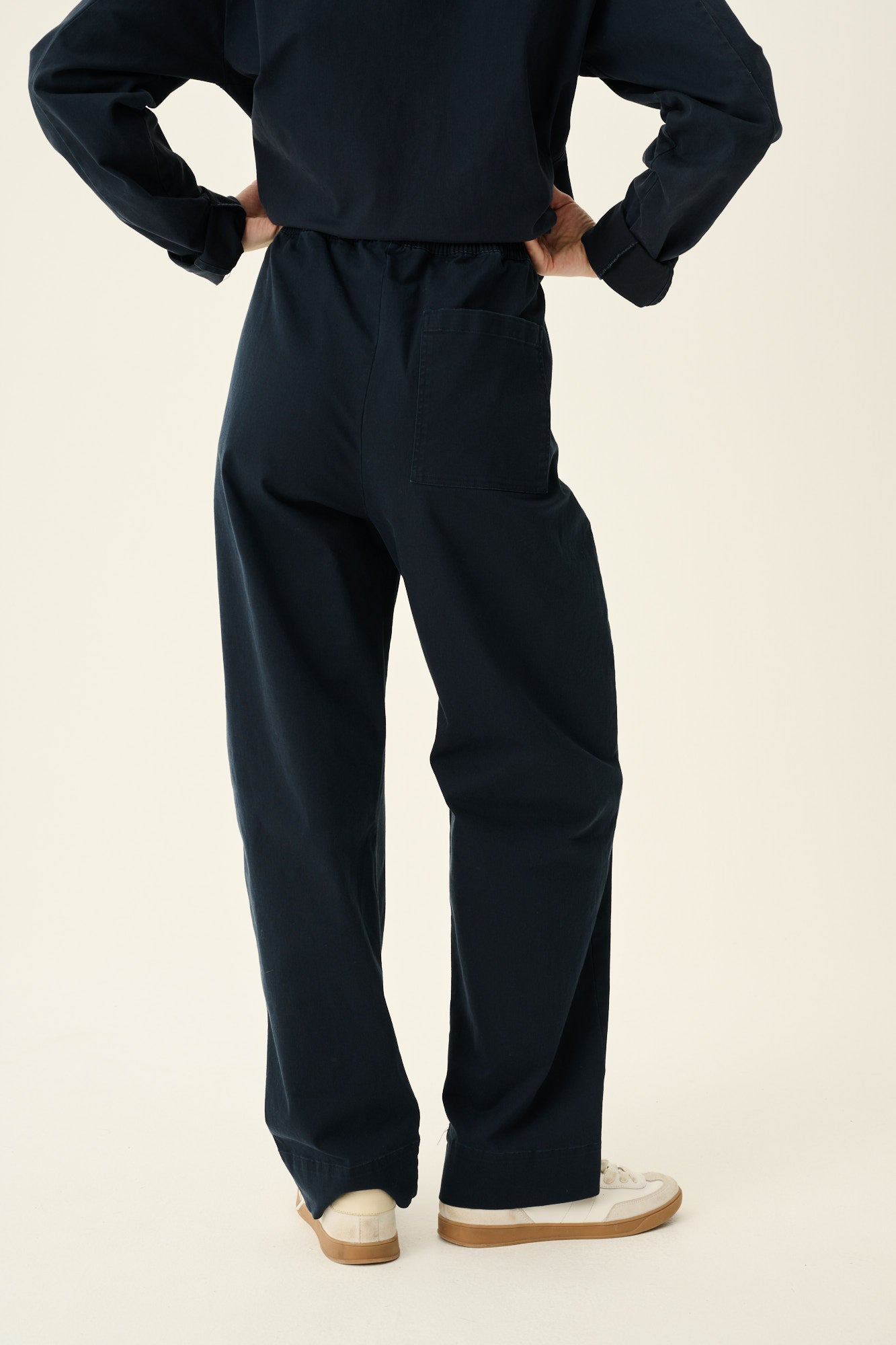 Rue de Tokyo PALLA PRE DYED TWILL Pants DARK NAVY