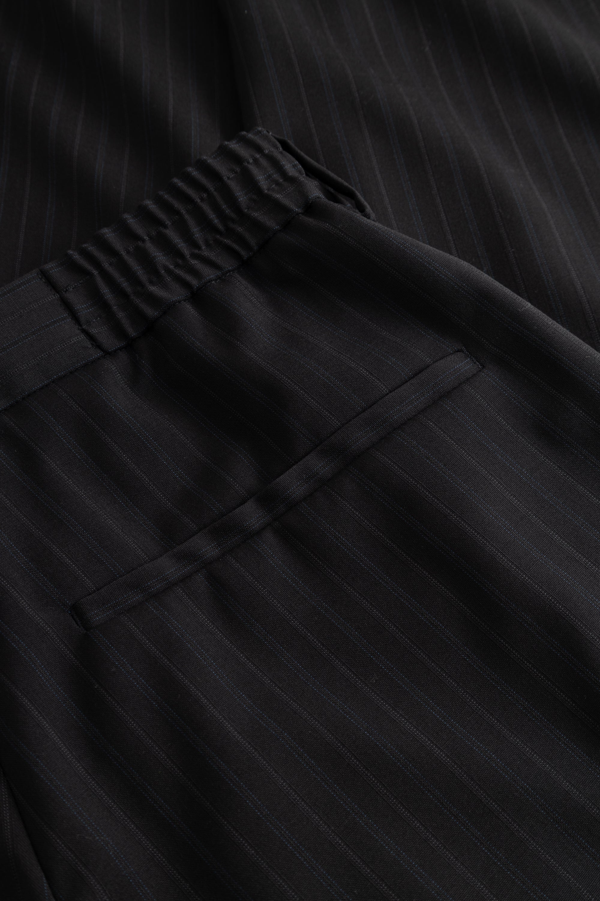 Rue de Tokyo PANU 4528 Pants BLACK/BLUE STRIPE
