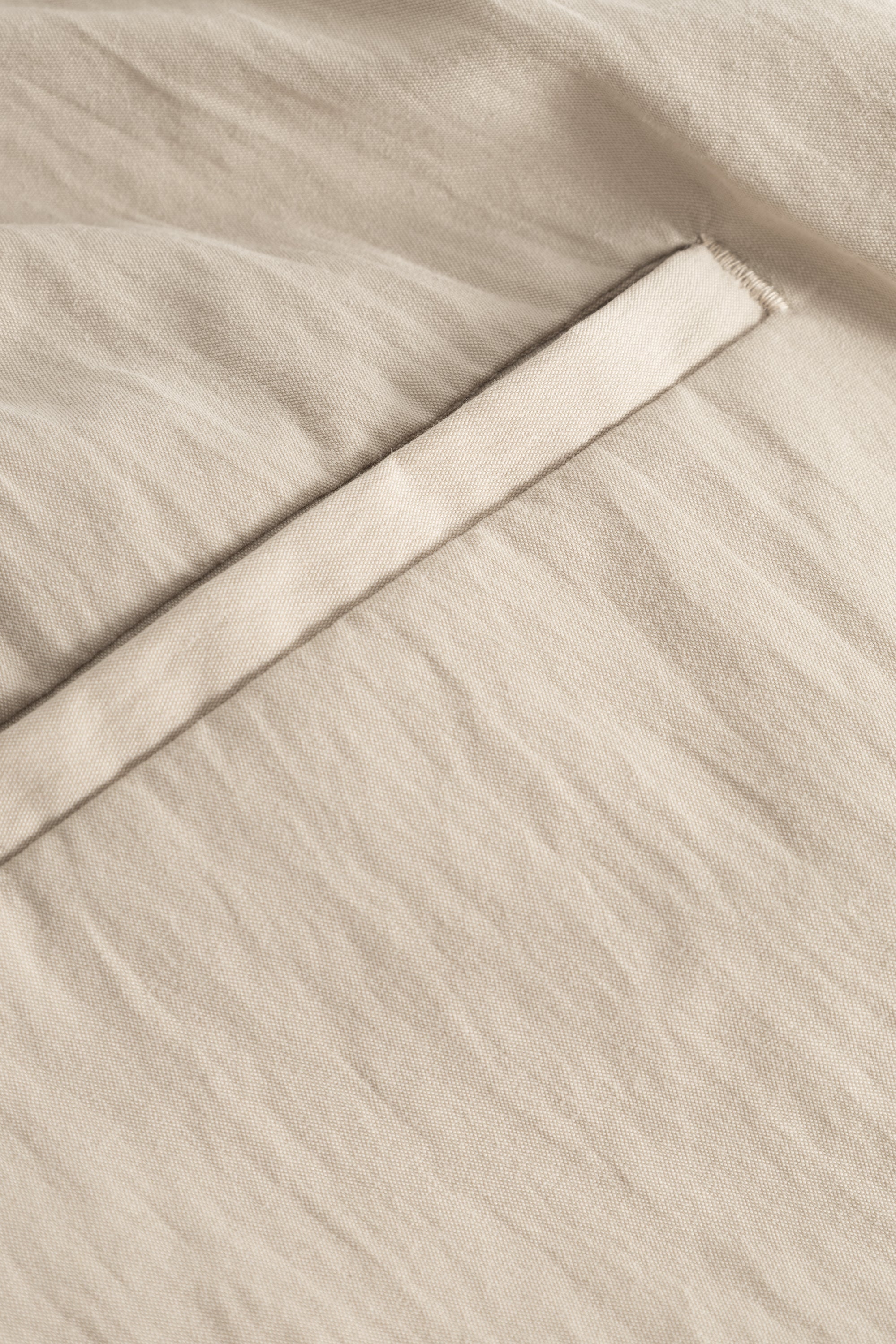 Rue de Tokyo PANU COTTON NYLON PANTS BEIGE