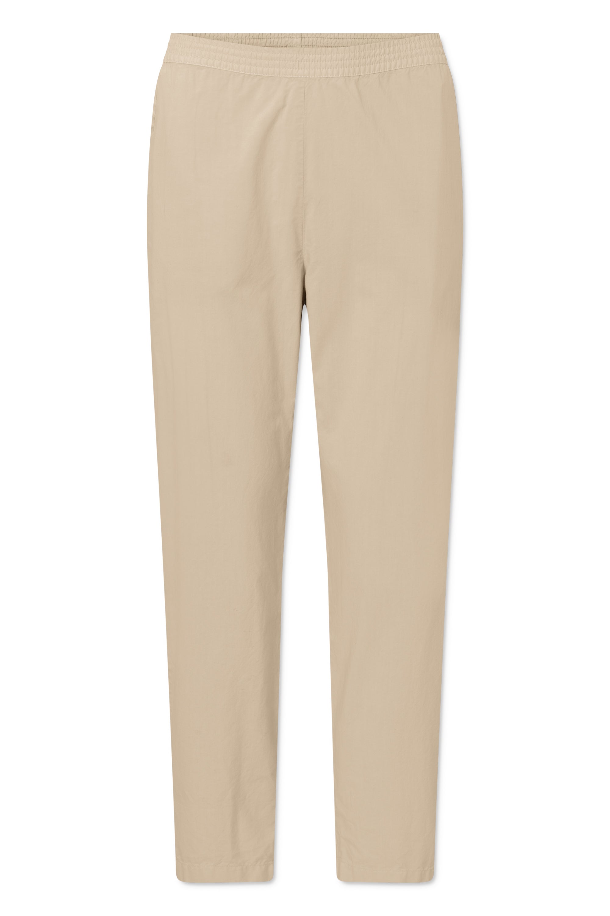 Rue de Tokyo PAREL GARMENT DYED POPLIN PANTS BEIGE