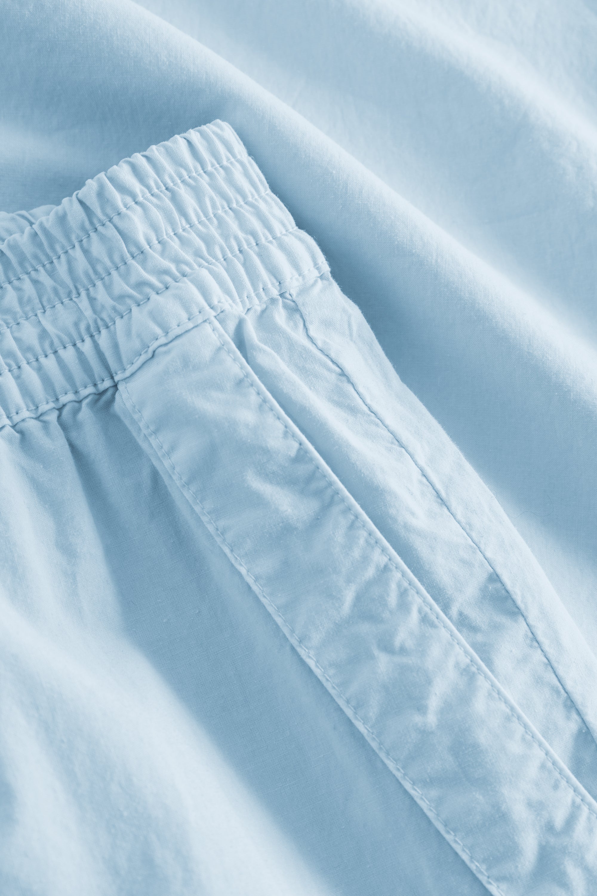 Rue de Tokyo PAREL GARMENT DYED POPLIN PANTS SKYWAY