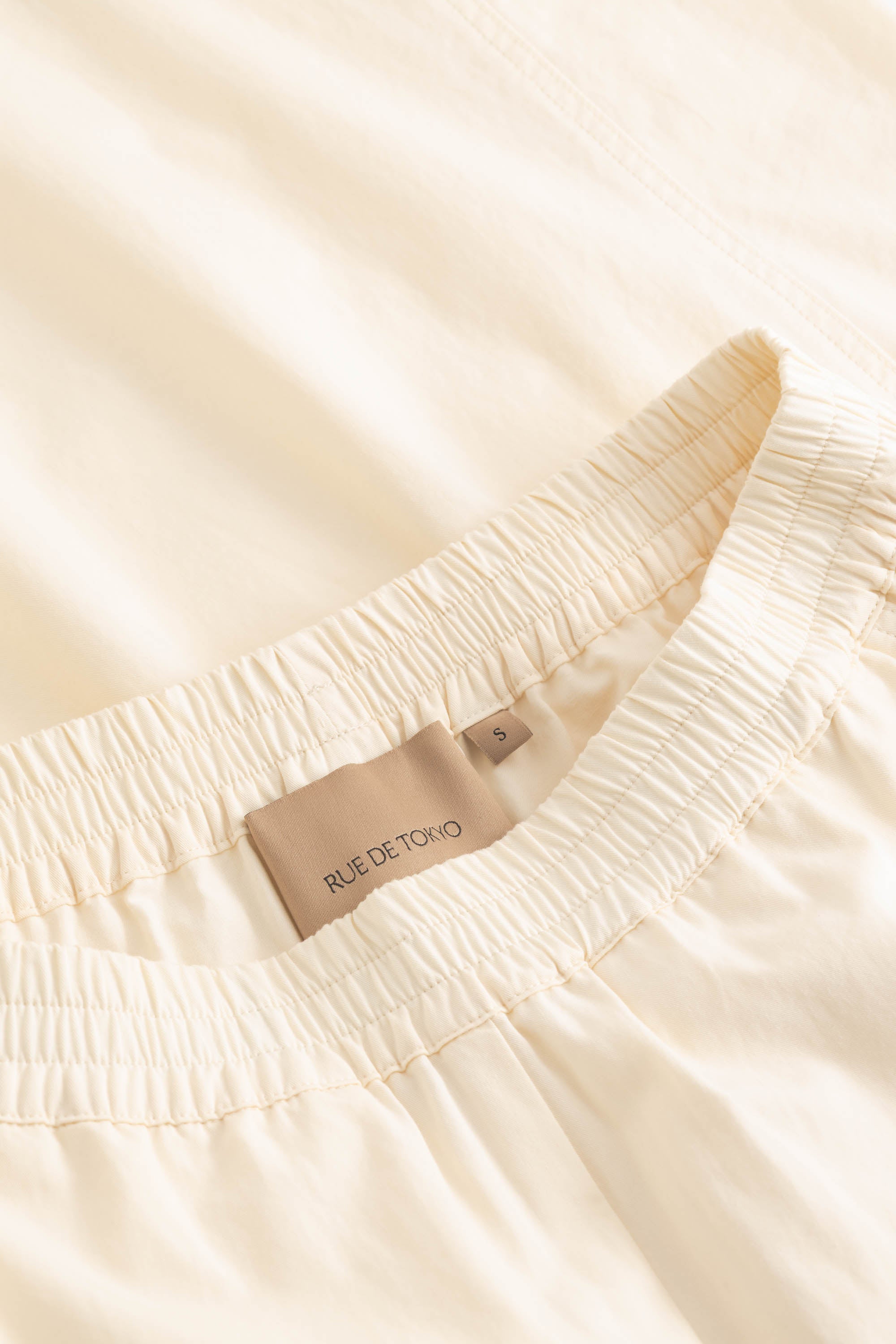 Rue de Tokyo PARMIDA MODAL POPLIN Pants CREAM