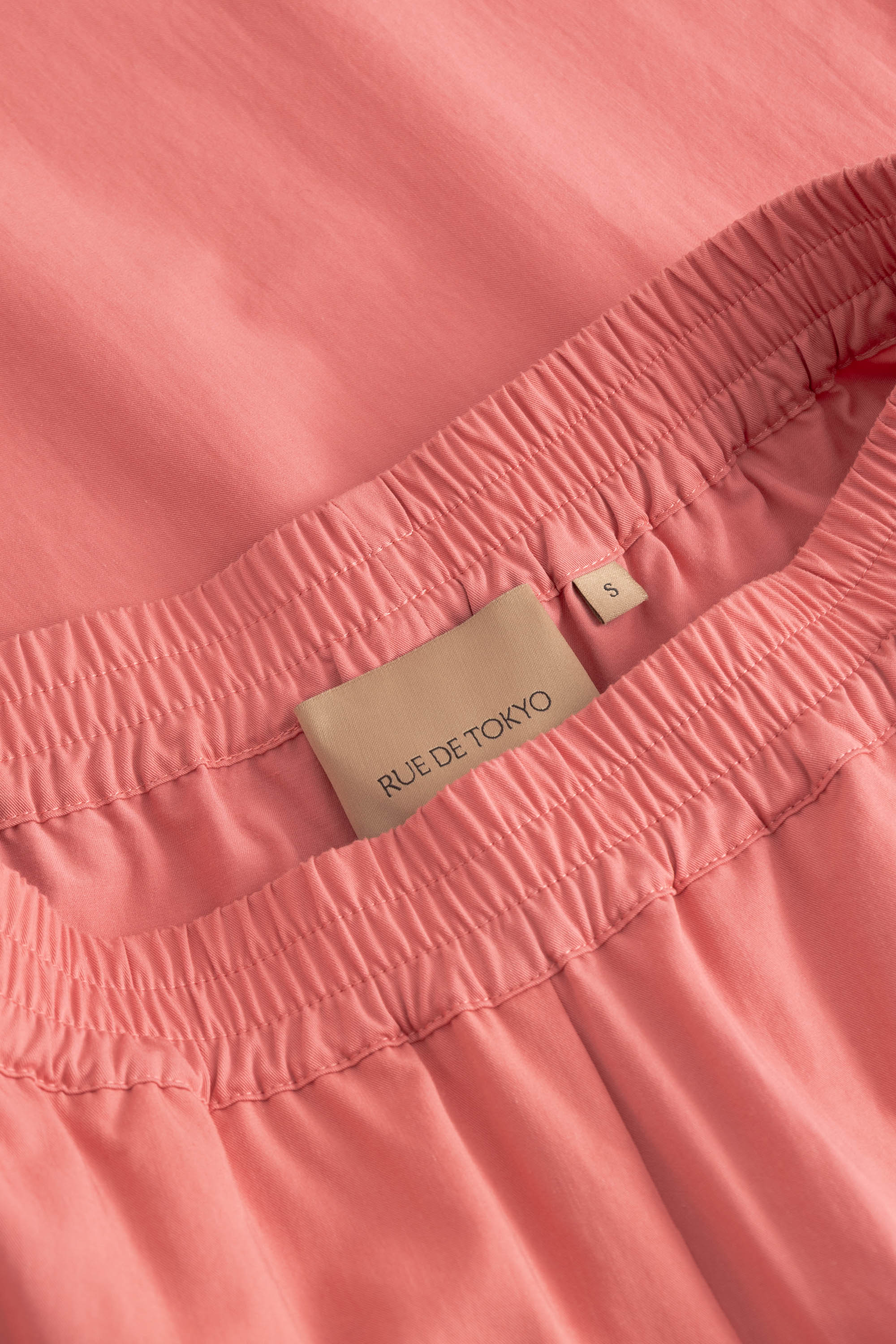 Rue de Tokyo PARMIDA MODAL POPLIN Pants RASPBERRY RED