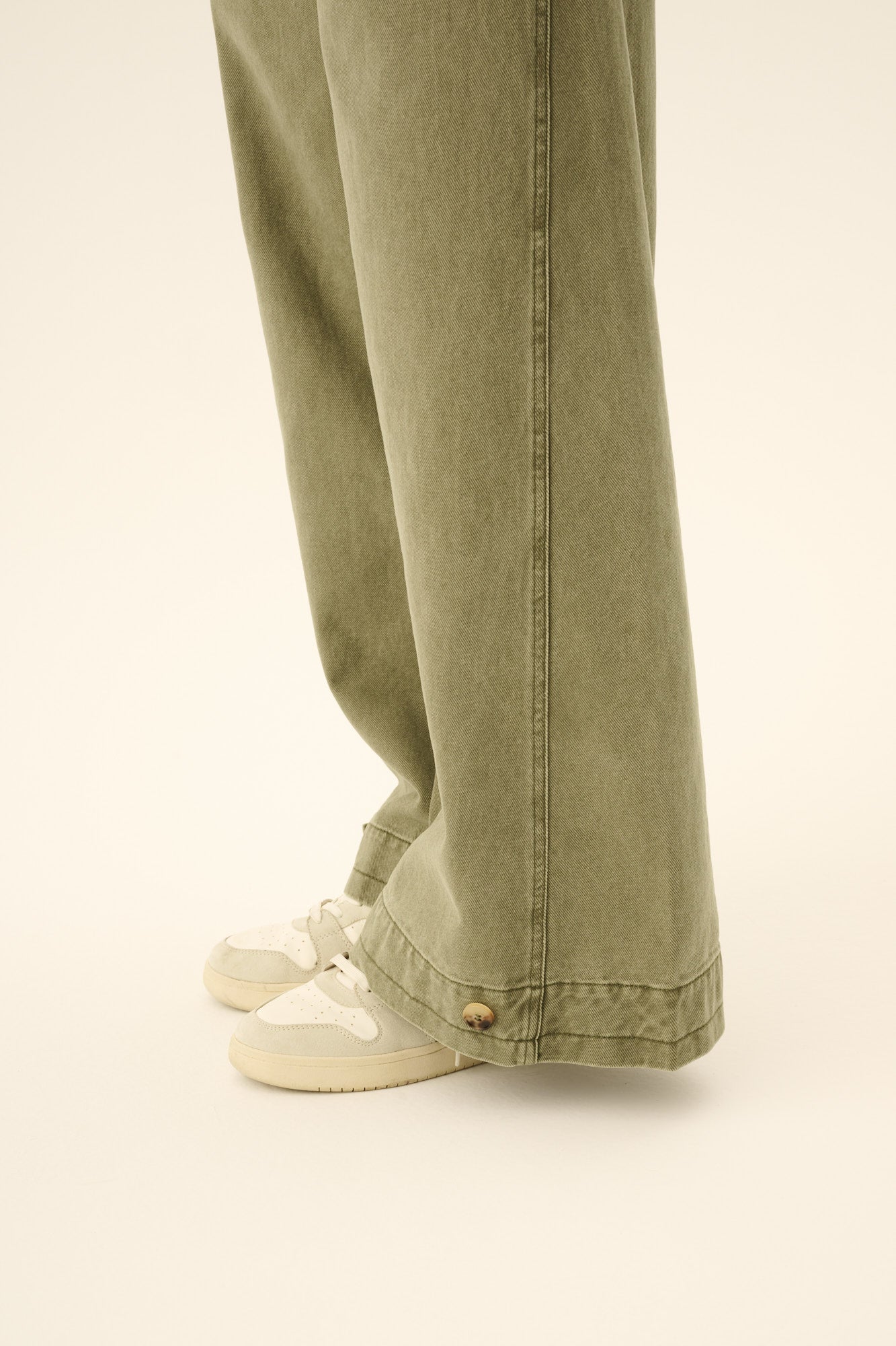 Rue de Tokyo PATSY FADED TWILL Pants SAGE GREEN