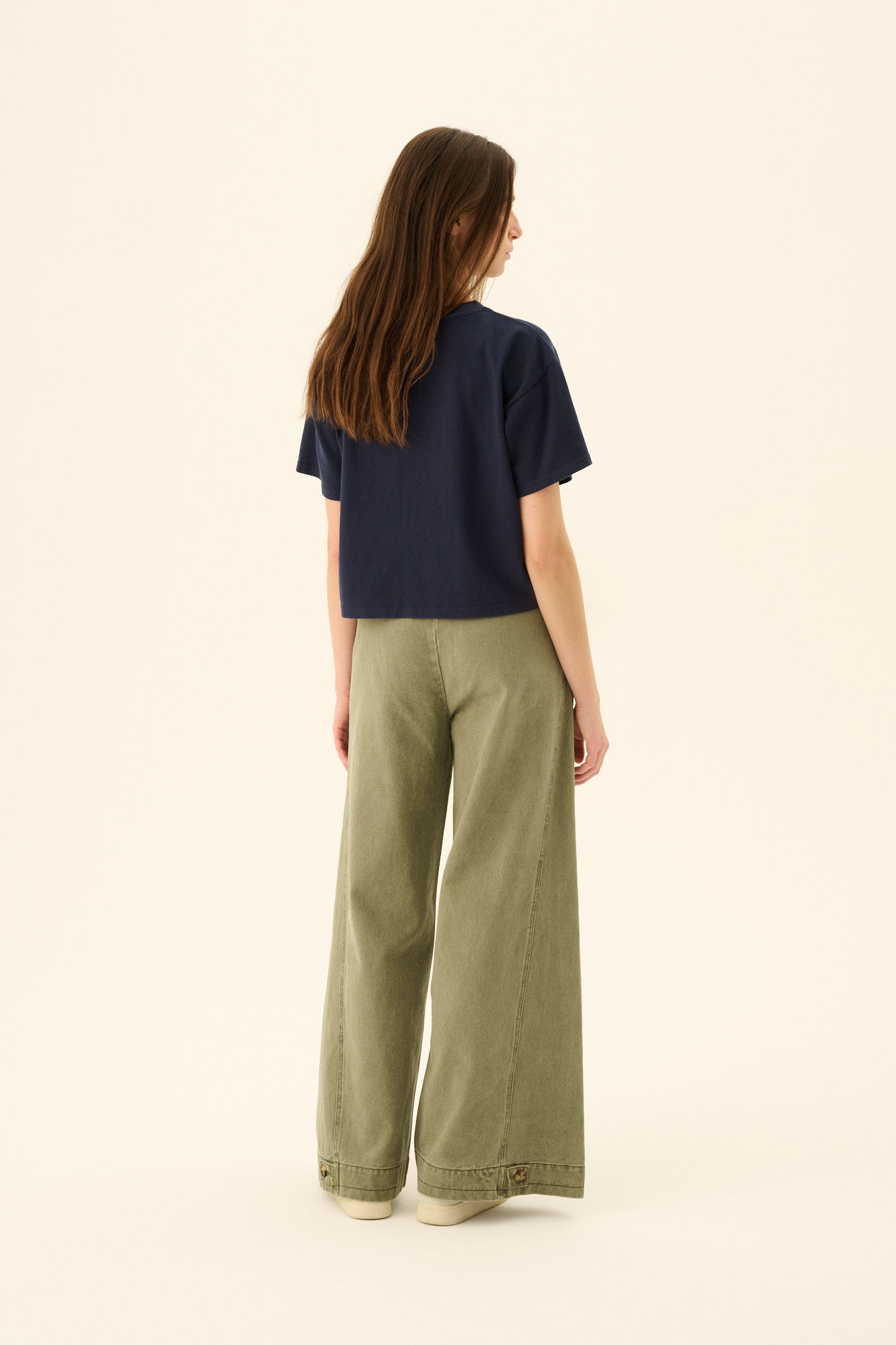Rue de Tokyo PATSY FADED TWILL Pants SAGE GREEN